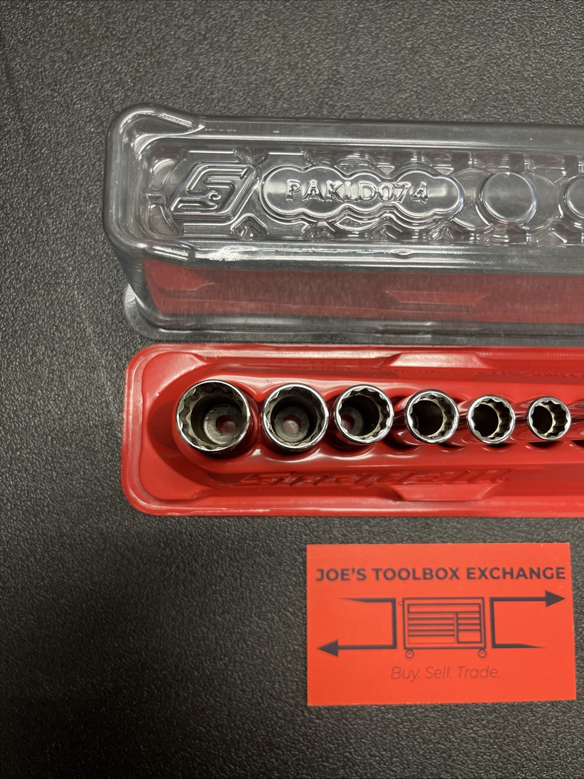 Snap-on Tools USA NEW 10-Piece 1/4" Drive 12-POINT SAE Deep Socket Set 110STMDY
