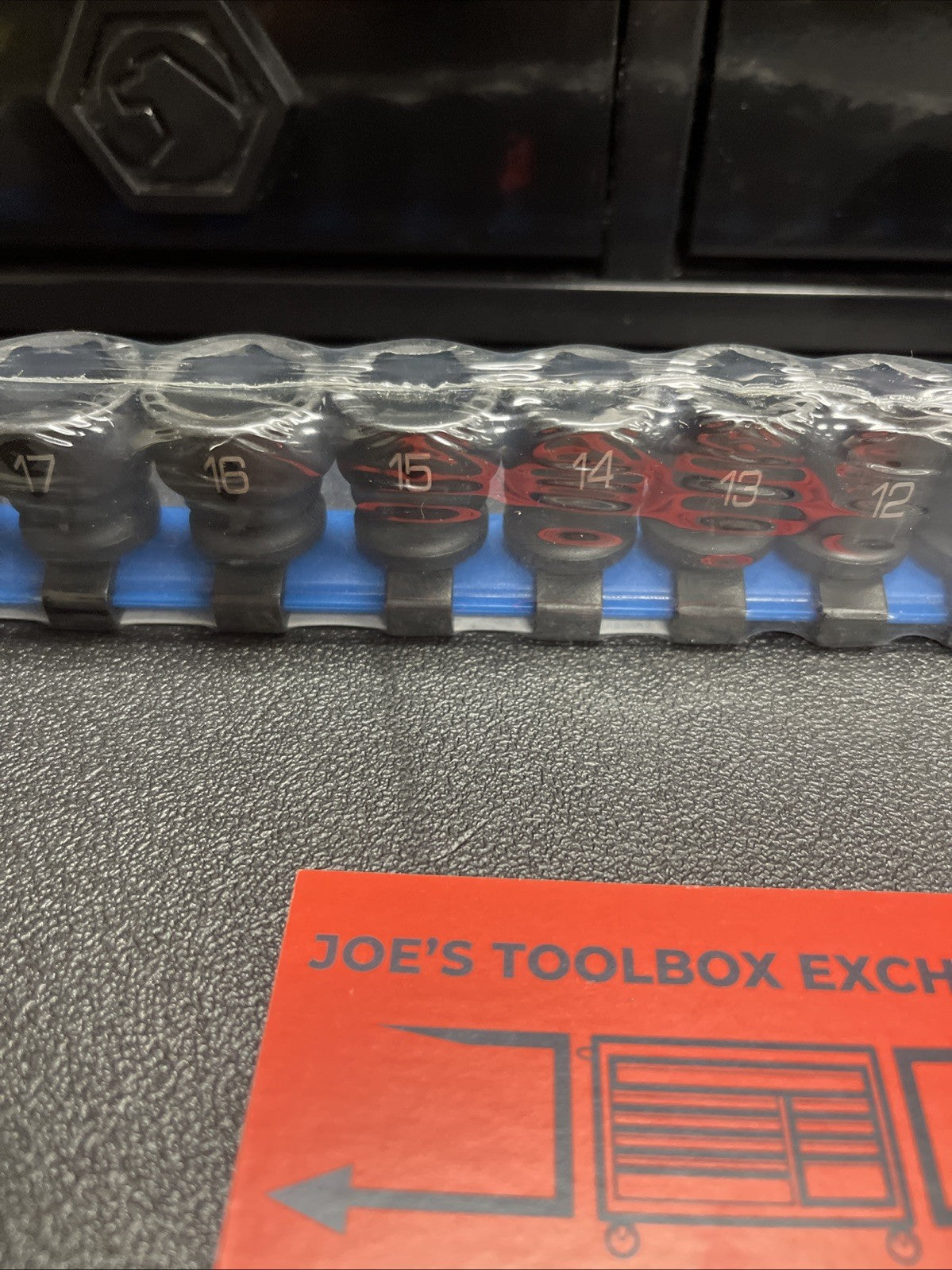 Matco SBSPM126V 12 PIECE 3/8" DRIVE METRIC 6 POINT ADV STUBBY IMPACT SOCKET SET