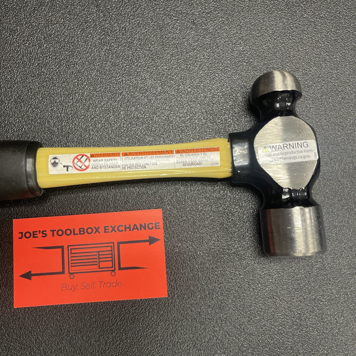 BLUE-POINT BPN16B 16 OZ FIBERGLASS HANDLE BALL PEEN HAMMER- BRAND NEW.