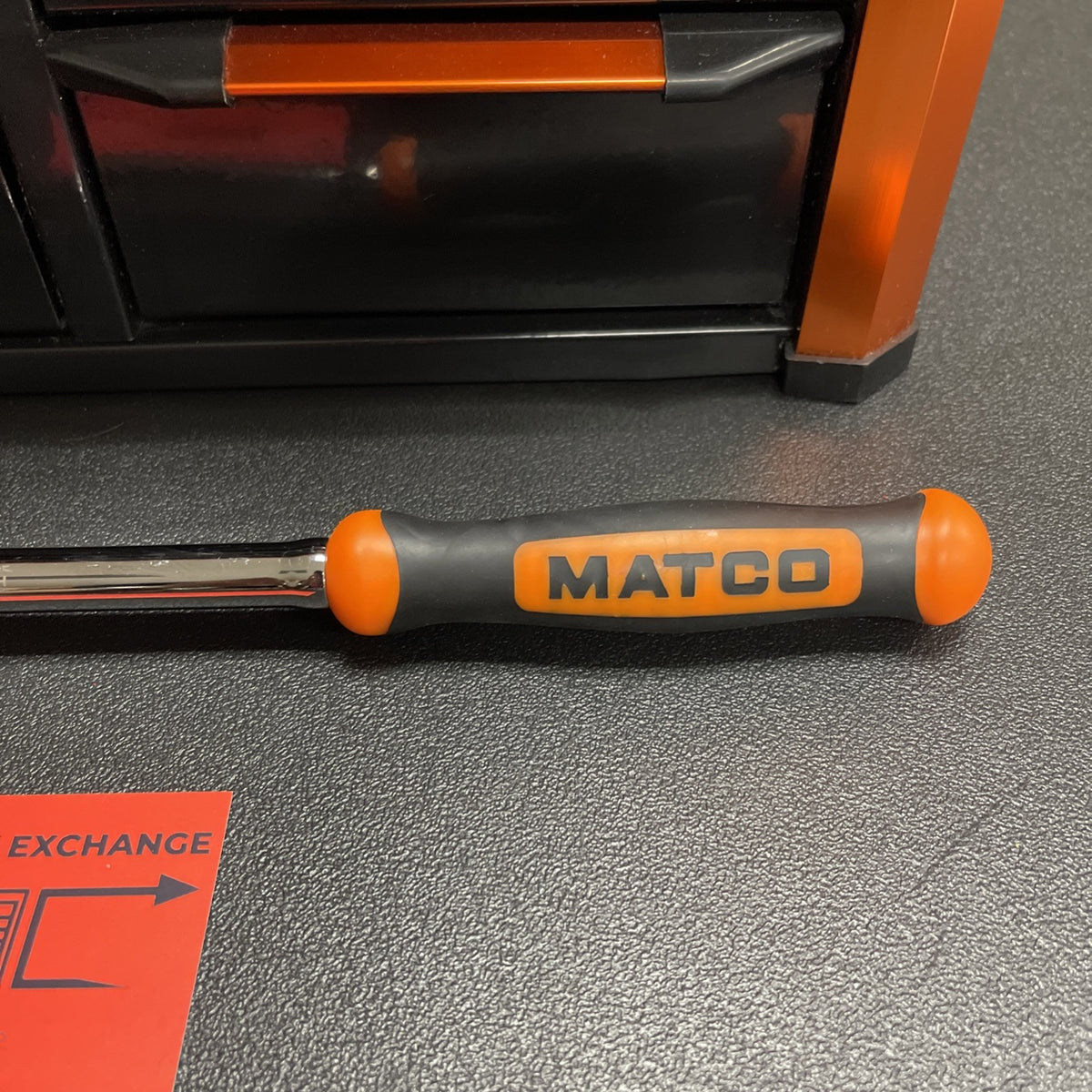 Matco NEW 3/8” Dr. Flex Head Ratchet BFR158LFx BFR158LFM ORANGE 15-1/2” 88 Tooth