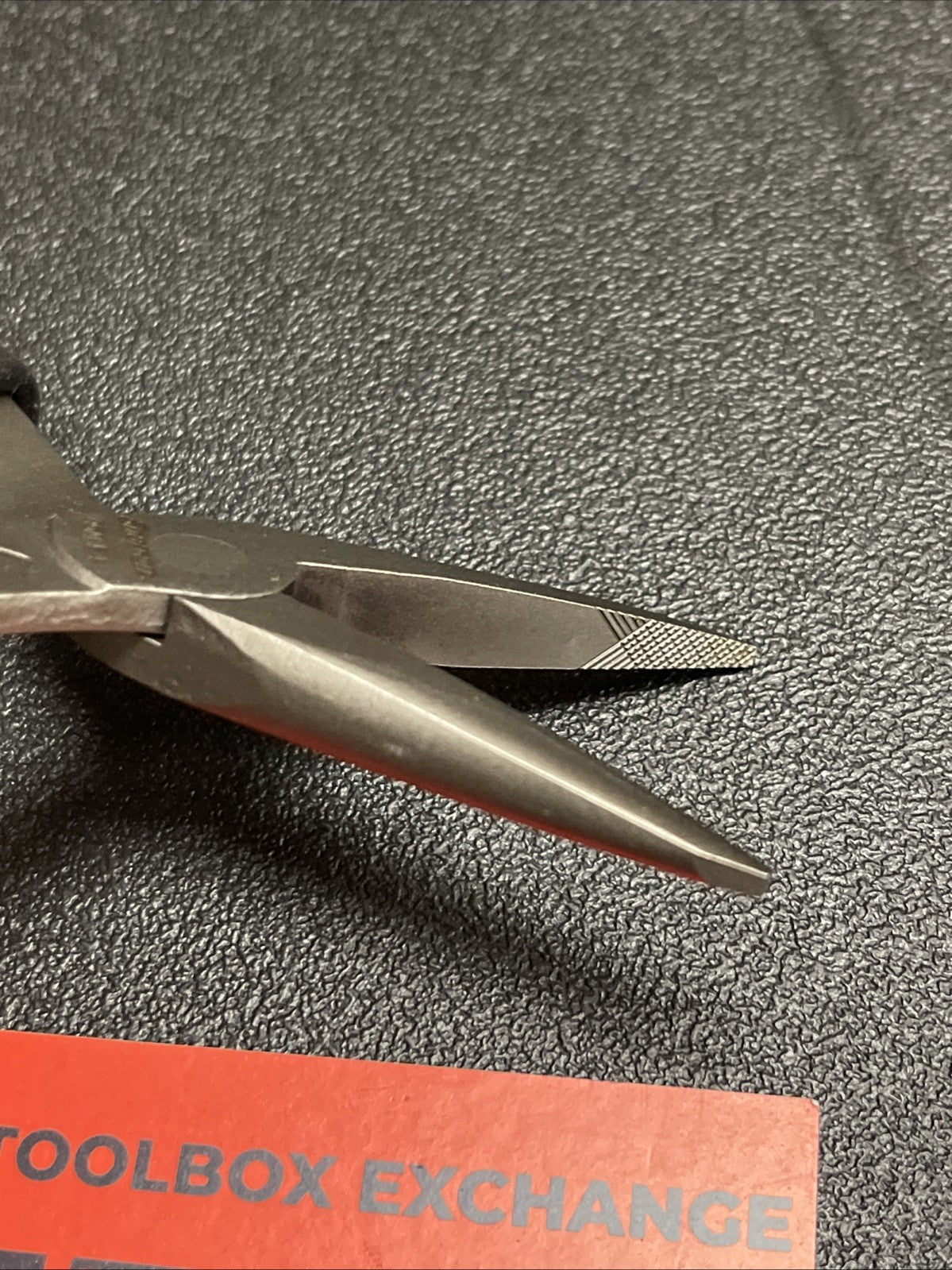 Snap-on Tools USA NEW BLACK 6" Soft Grip Talon Grip Needle Nose Pliers 95ACFBK