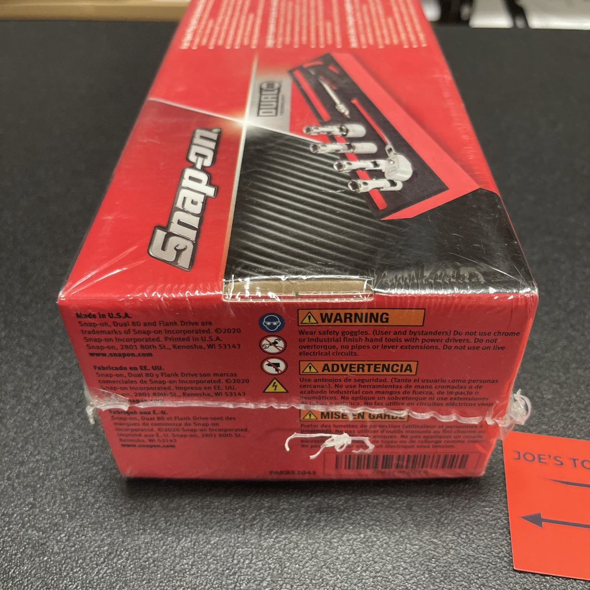 Snap-on Tools RED 6pc 3/8” Drive Spark Plug General Service Foam Set 206SPRK02FR