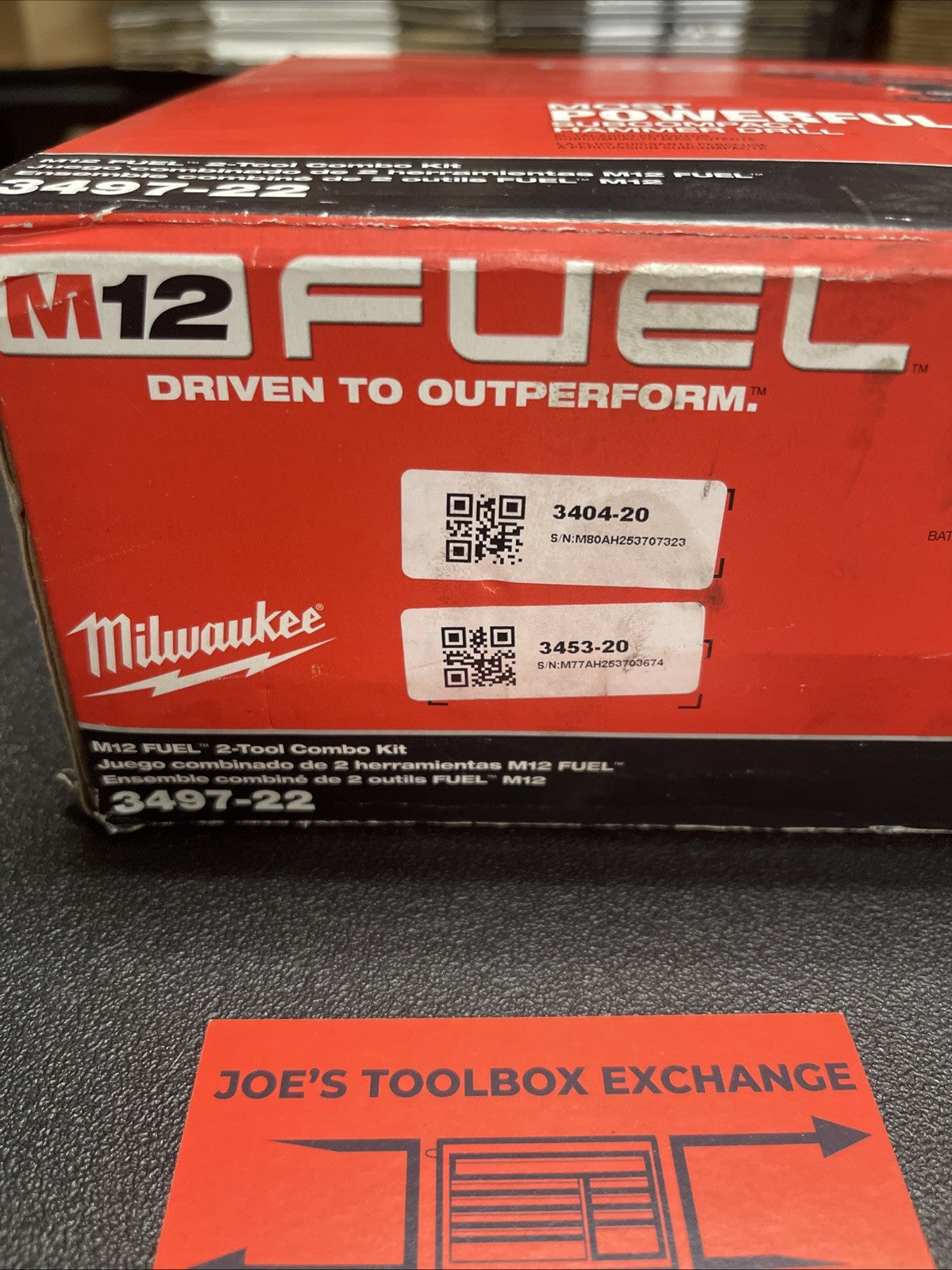 Milwaukee 3497-22 M12 FUEL 12V 2-Tool Combo Kit (Hammer Drill & Impact Driver)