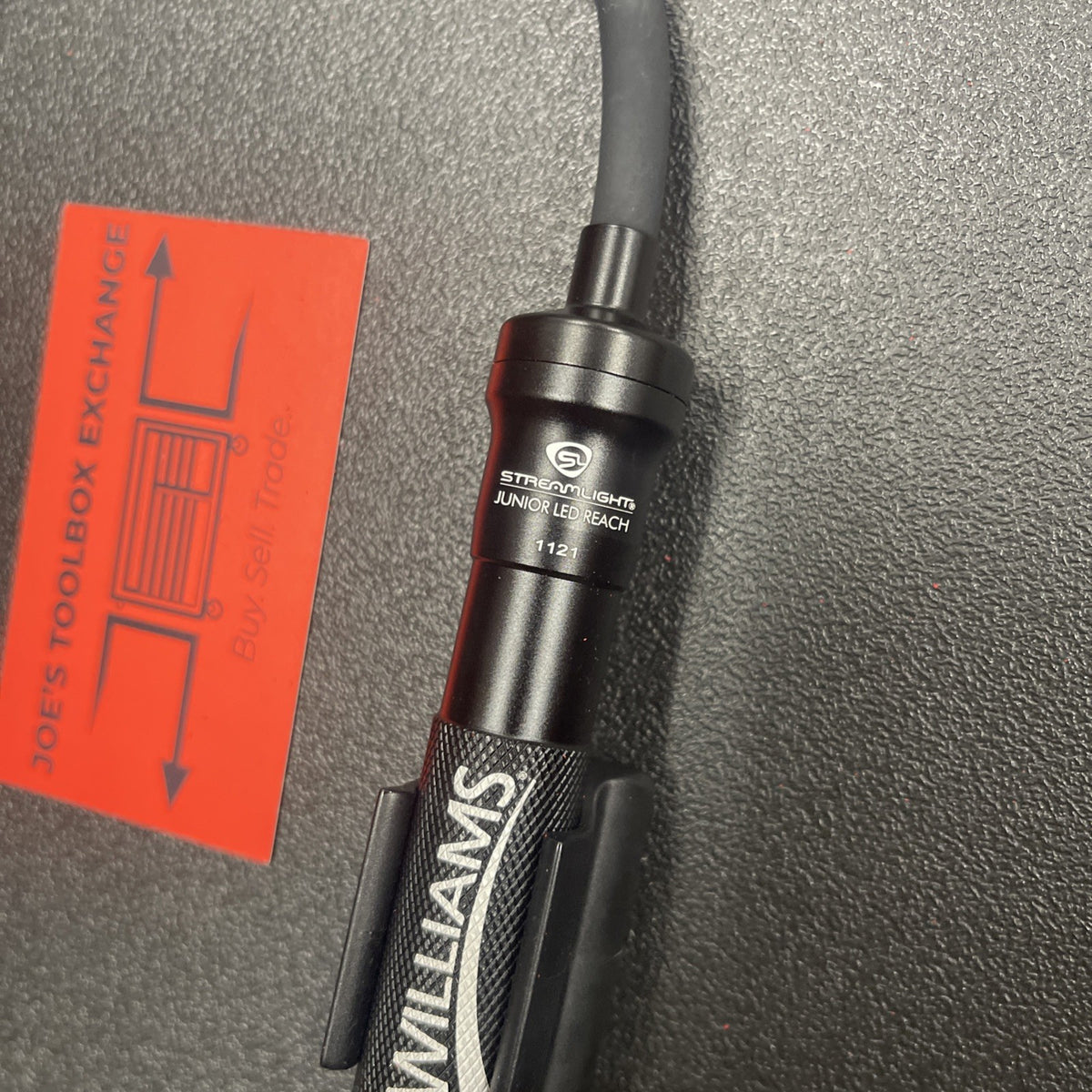 Streamlight Tools  Black Junior LED Reach Flexible Flashlight Williams