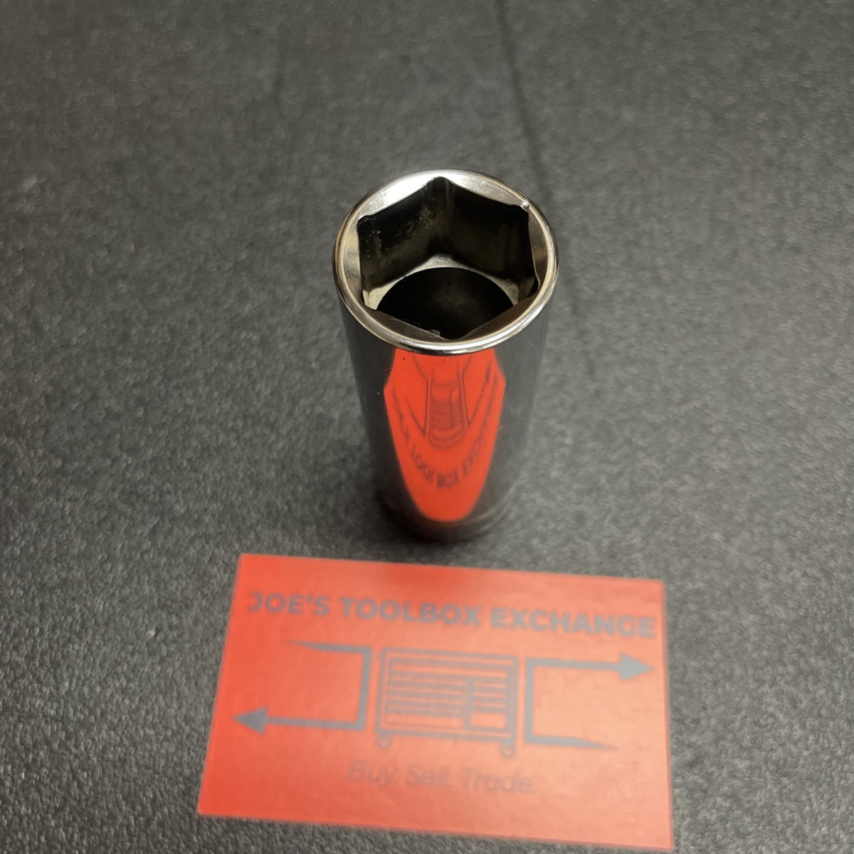 Snap-On Tools USA NEW 1/2" Drive 15/16" SAE Deep 6 Point Chrome Socket TS301