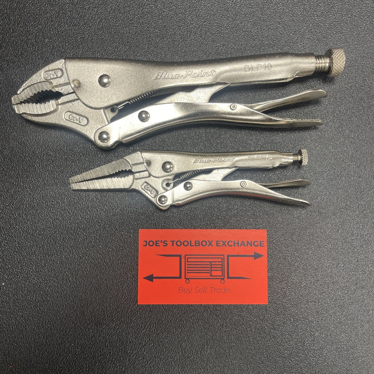 Blue-Point Tools NEW 2 Piece Locking Pliers Lot Set BLP6LN BLP10