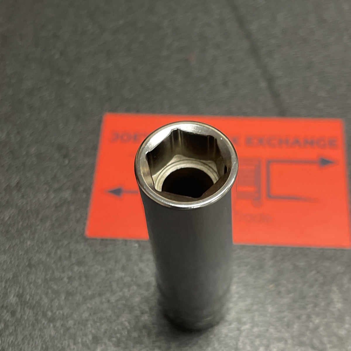 Snap-on Tools USA NEW 1/2" Drive 15mm Metric 6 Point Deep Chrome Socket TSM15A