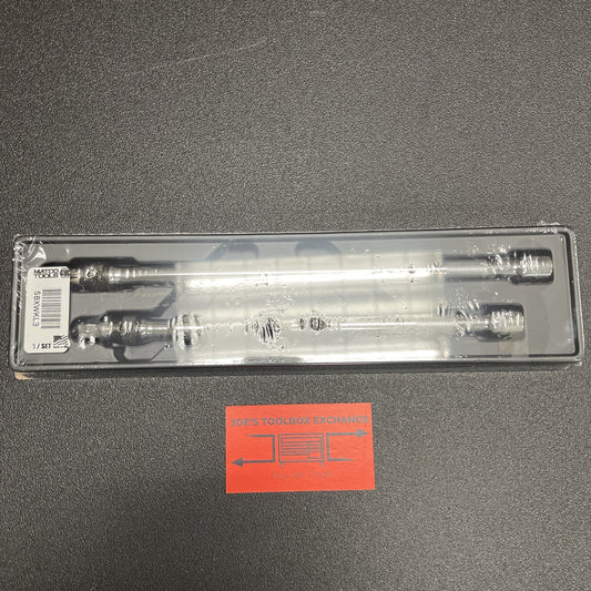 MATCO NEW 3 PIECE 3/8" DRIVE LOCKING WOBBLE EXTENSION SET Part No. SBXWKL3