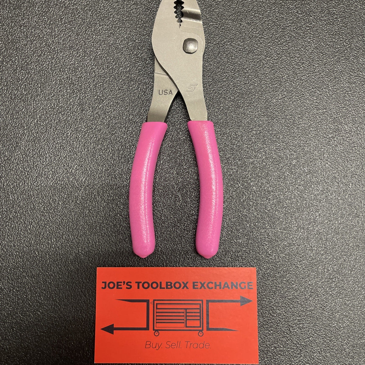 Snap on Tools USA NEW PINK 6" Talon Soft Grip FlankJaw Slip-Joint Pliers HJ46ACF