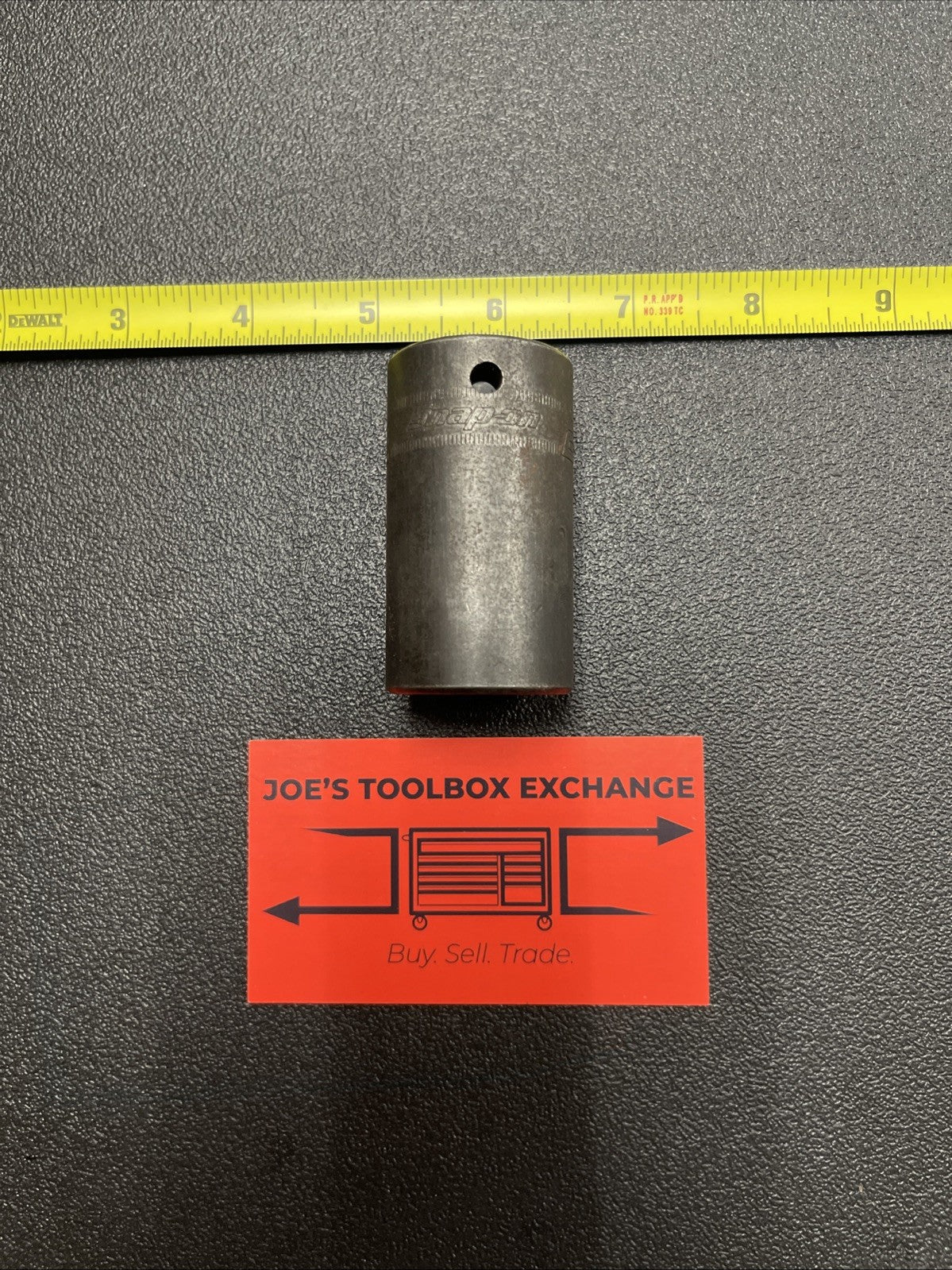 Snap-on Tools 1/2" Drive 6-POINT Metric 23mm SEMI-DEEP Impact Socket IMMS230