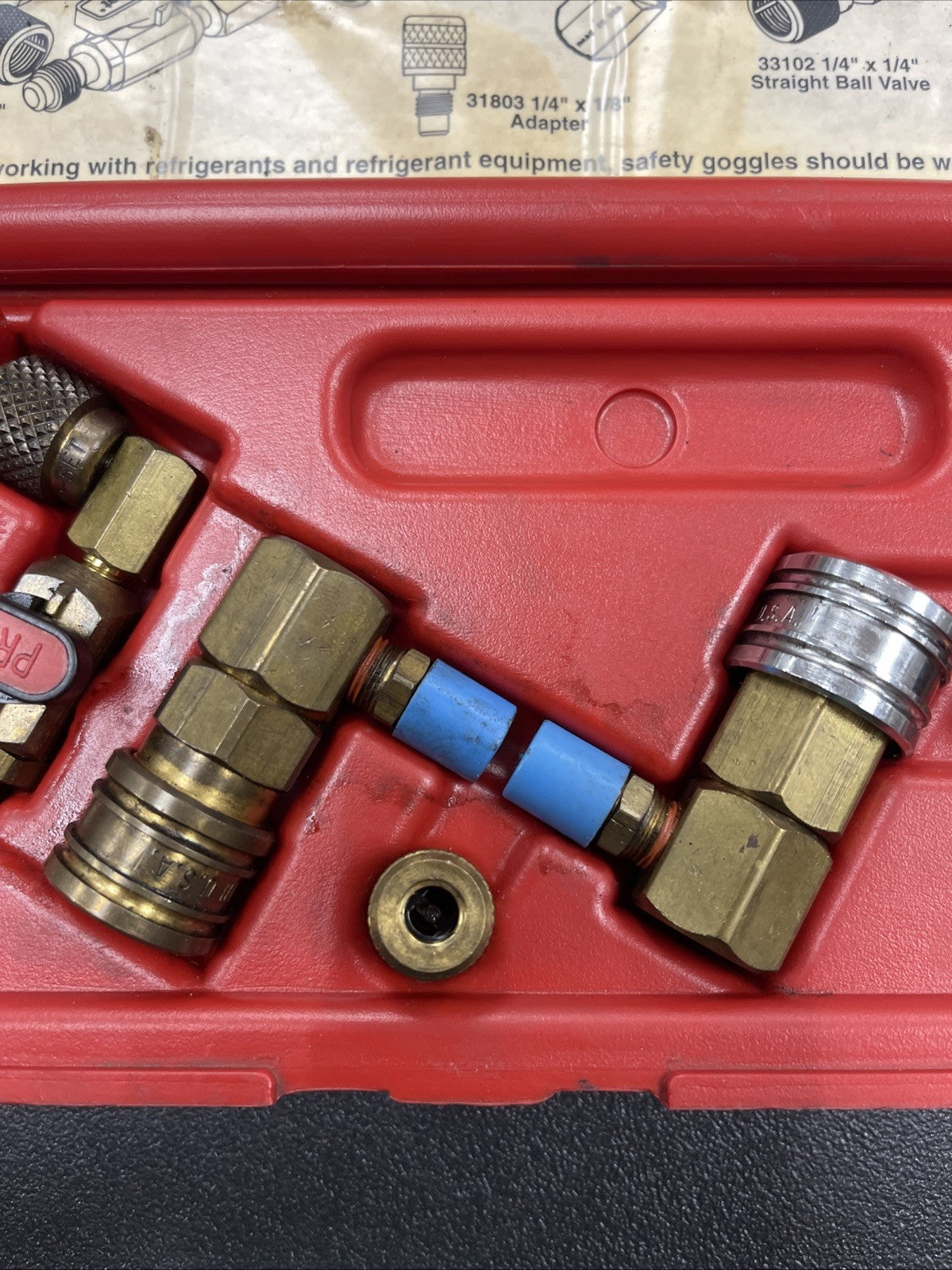 Mac Tools AC3500  R-12 A/C Adapter Kit  Pro Set