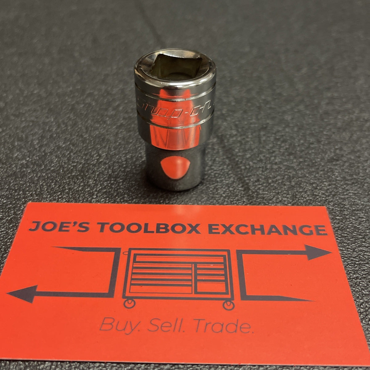 Snap-on Tools USA NEW 1/2" Drive 1/2" SAE 6 Point Shallow Chrome Socket TW161A