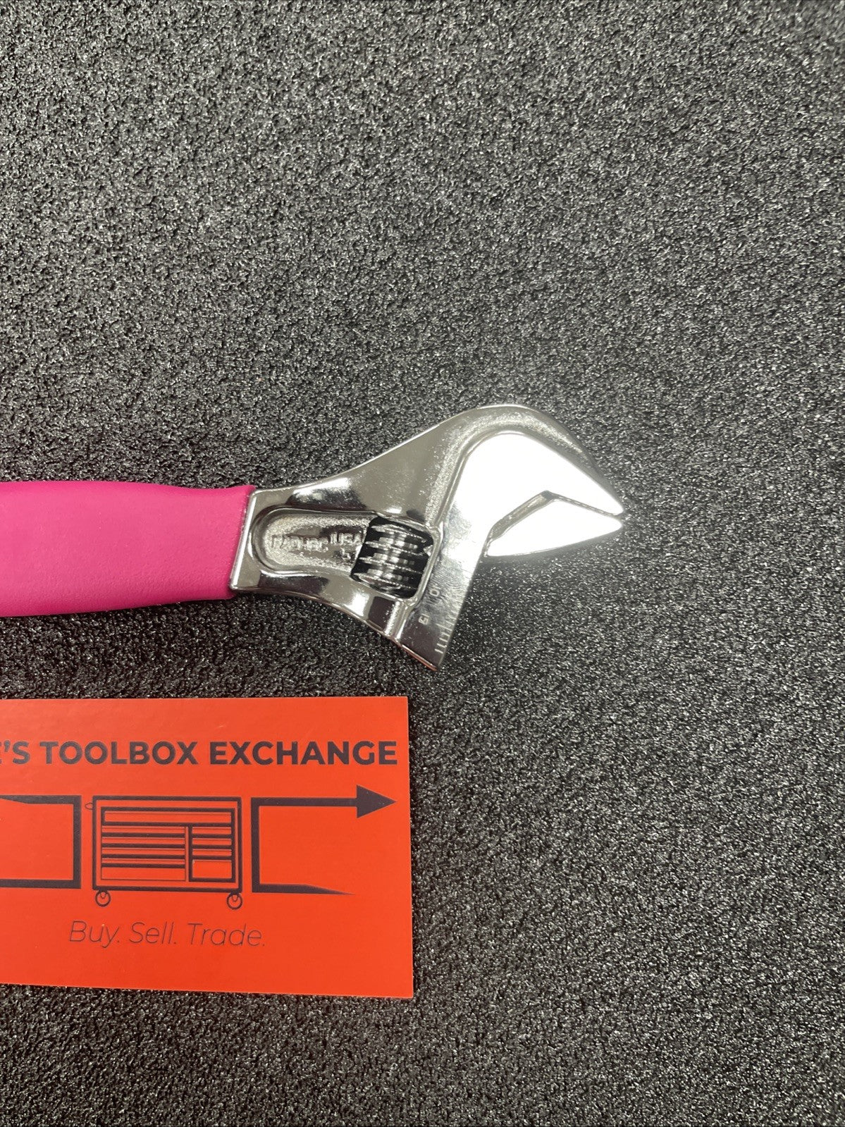 Snap-on Tools NEW ELECTRIC PINK 6" Flank Drive PLUS Adjustable Wrench FADH6CEP