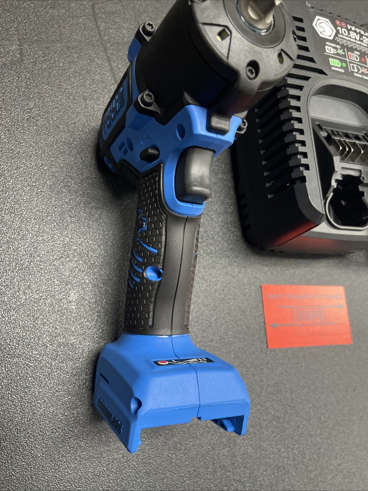 Matco Tools NEW 20V+ CORDLESS INFINIUM™ 3/8" DRIVE IMPACT WRENCH KIT - BLUE