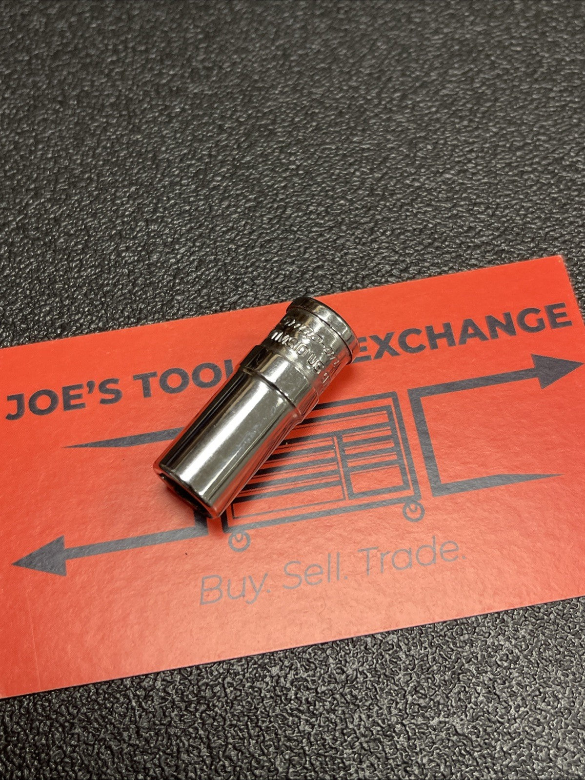 Snap-on 1/4" Drive 6-Point SAE 5/16" Flank Drive Xtra Semi-Deep Socket YTMS10