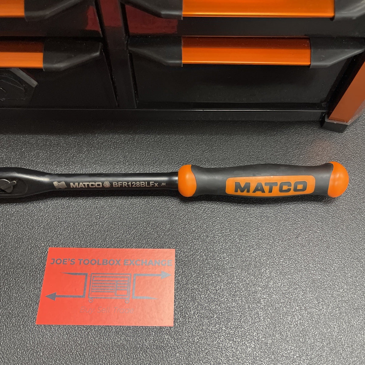 Matco NEW 3/8” Dr. Flex Head Ratchet BFR128BLFx BFR128BLFM ORANGE 12-1/2” 88