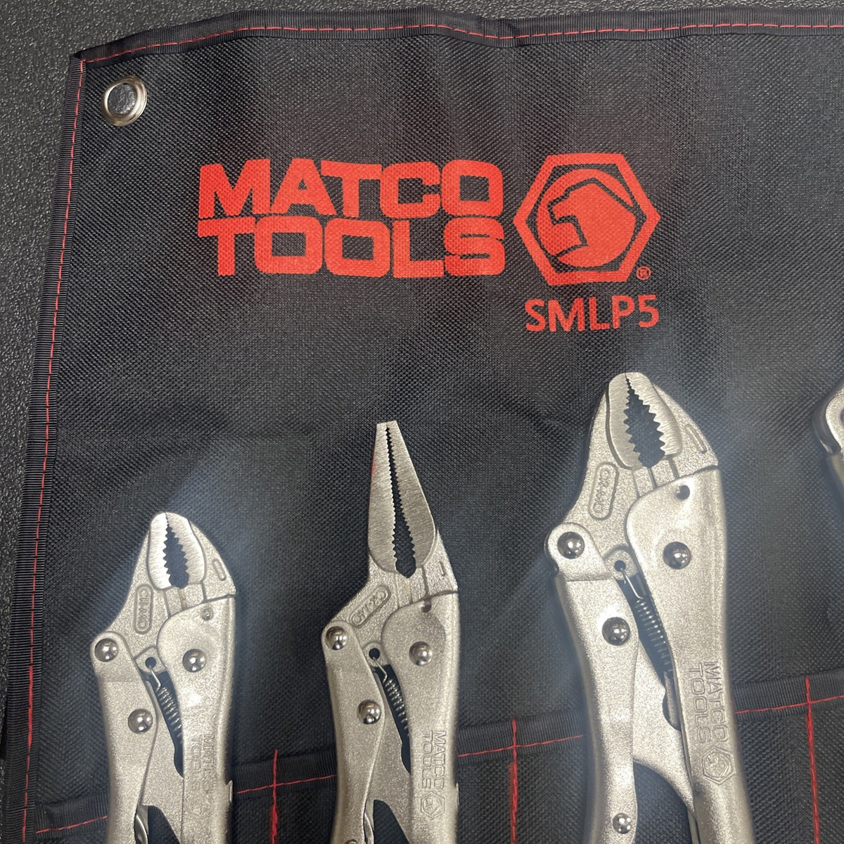 Matco Tools 5 Piece Locking Pliers Set - SMLP5
