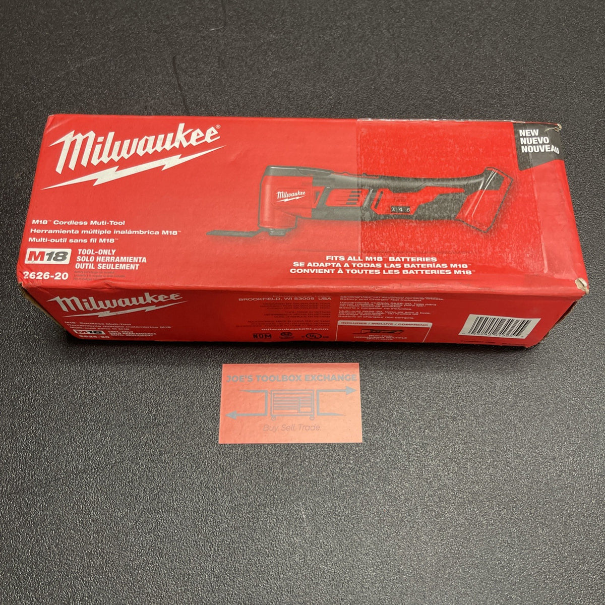 Milwaukee 2626-20 M18 Cordless Li-Ion Oscillating Multi-Tool Bare Tool