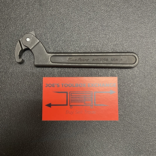 Blue-Point Tools USA NEW 3/4" to 2" Adjustable Hook Spanner Wrench AHS300