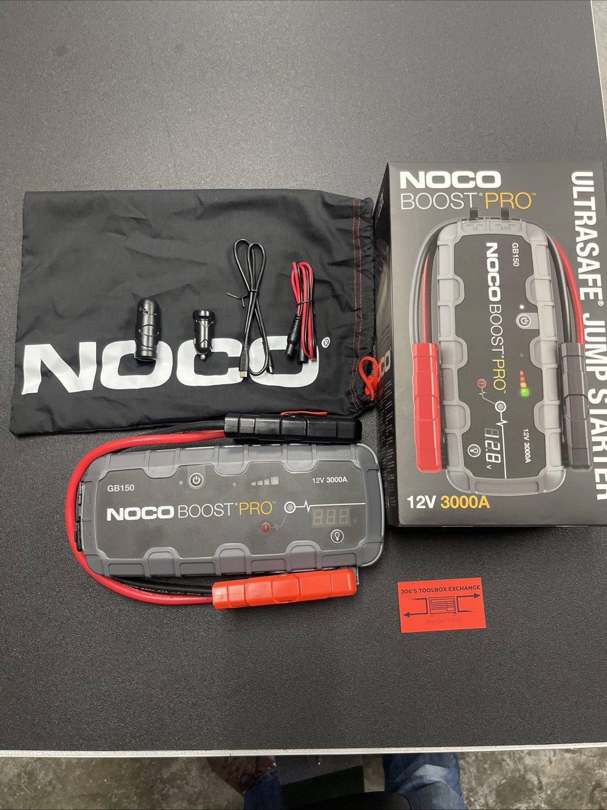 NOCO Boost Pro GB150 3000A 12V UltraSafe Portable Lithium Battery Jump Starter