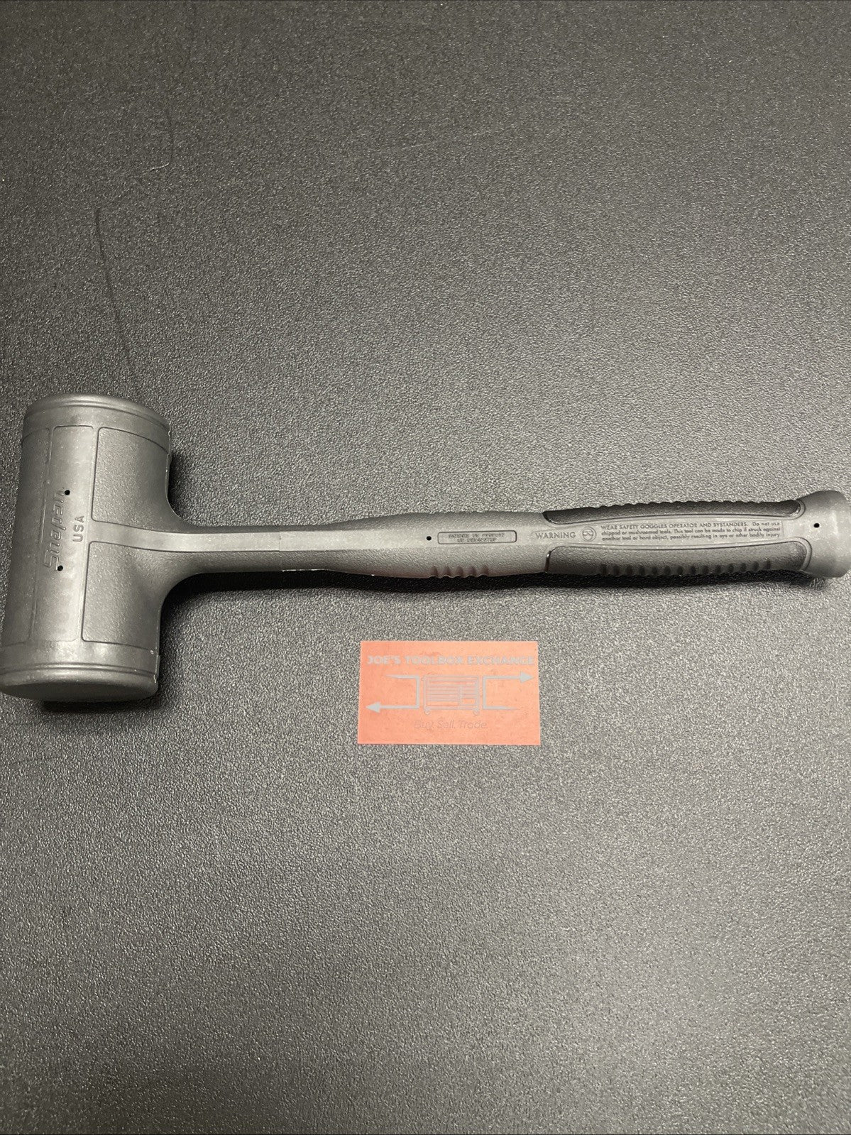 Snap-on Tools USA NEW Dark Titanium 56 oz / 1550g Dead Blow Hammer HBFE56DT
