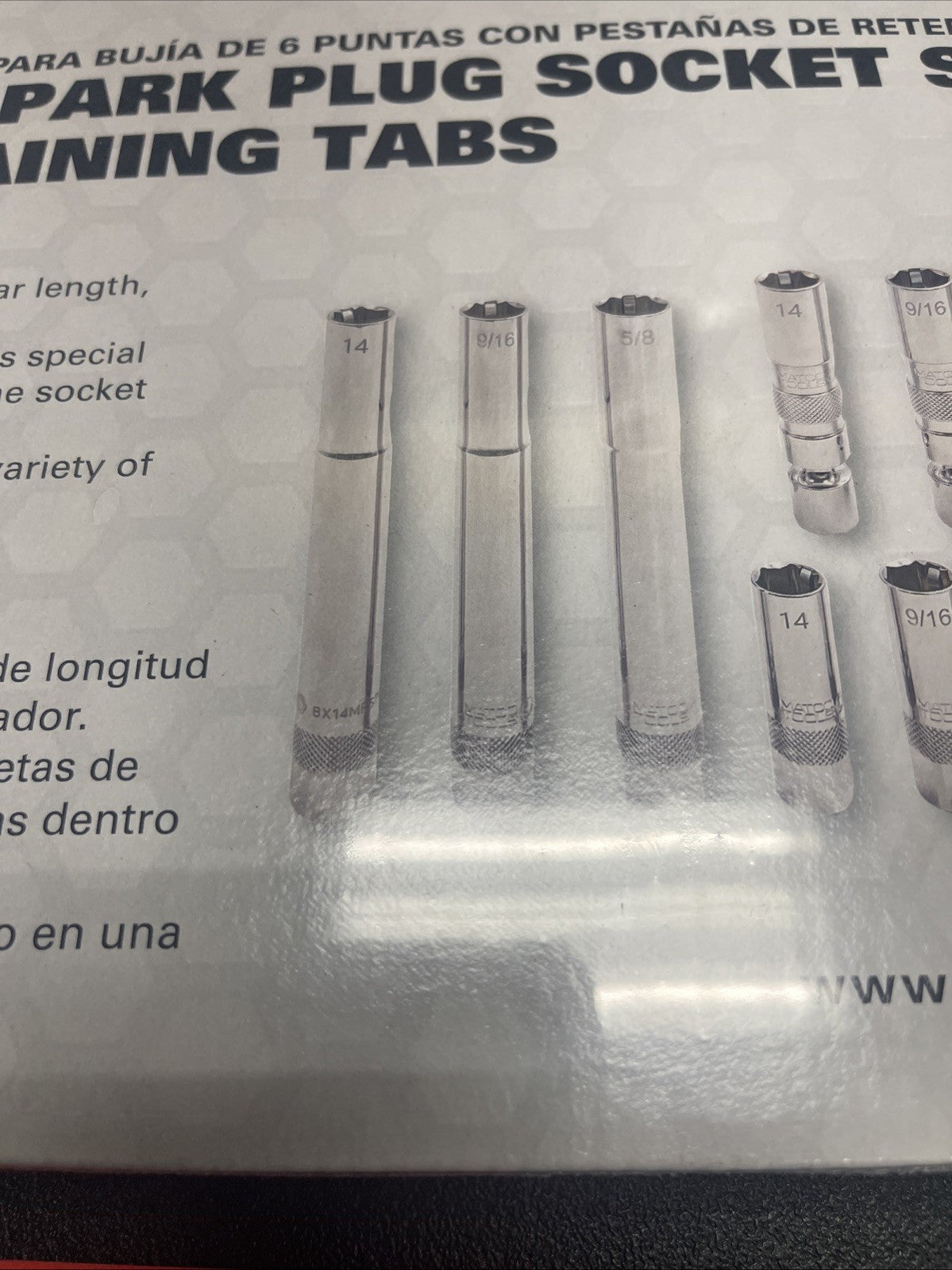 NEW Matco Tools 10pc Spark Plug Socket Set Metric And SAE SB10SP6