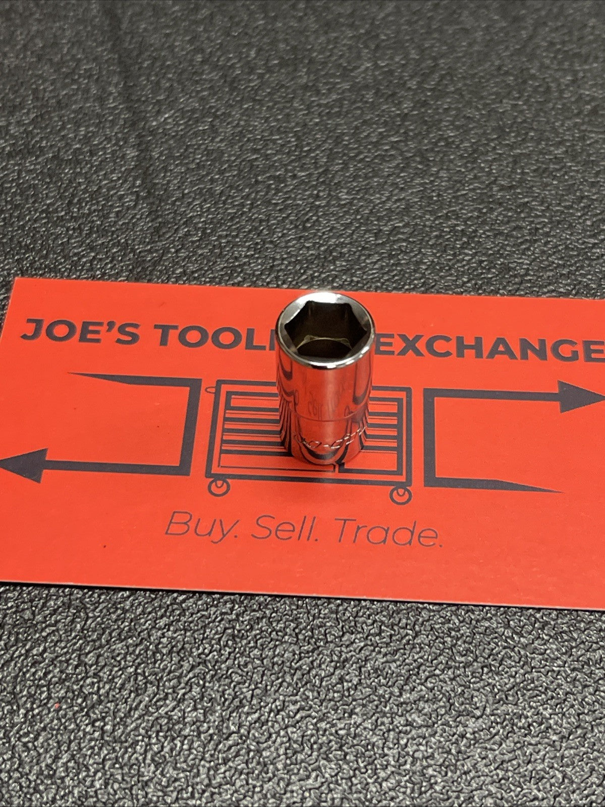 Snap-on Tools USA NEW 1/4" Drive 11/32" SAE 6 Point Shallow Chrome Socket TM11