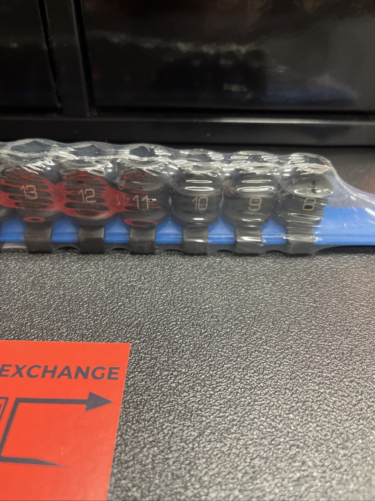 Matco SBSPM126V 12 PIECE 3/8" DRIVE METRIC 6 POINT ADV STUBBY IMPACT SOCKET SET