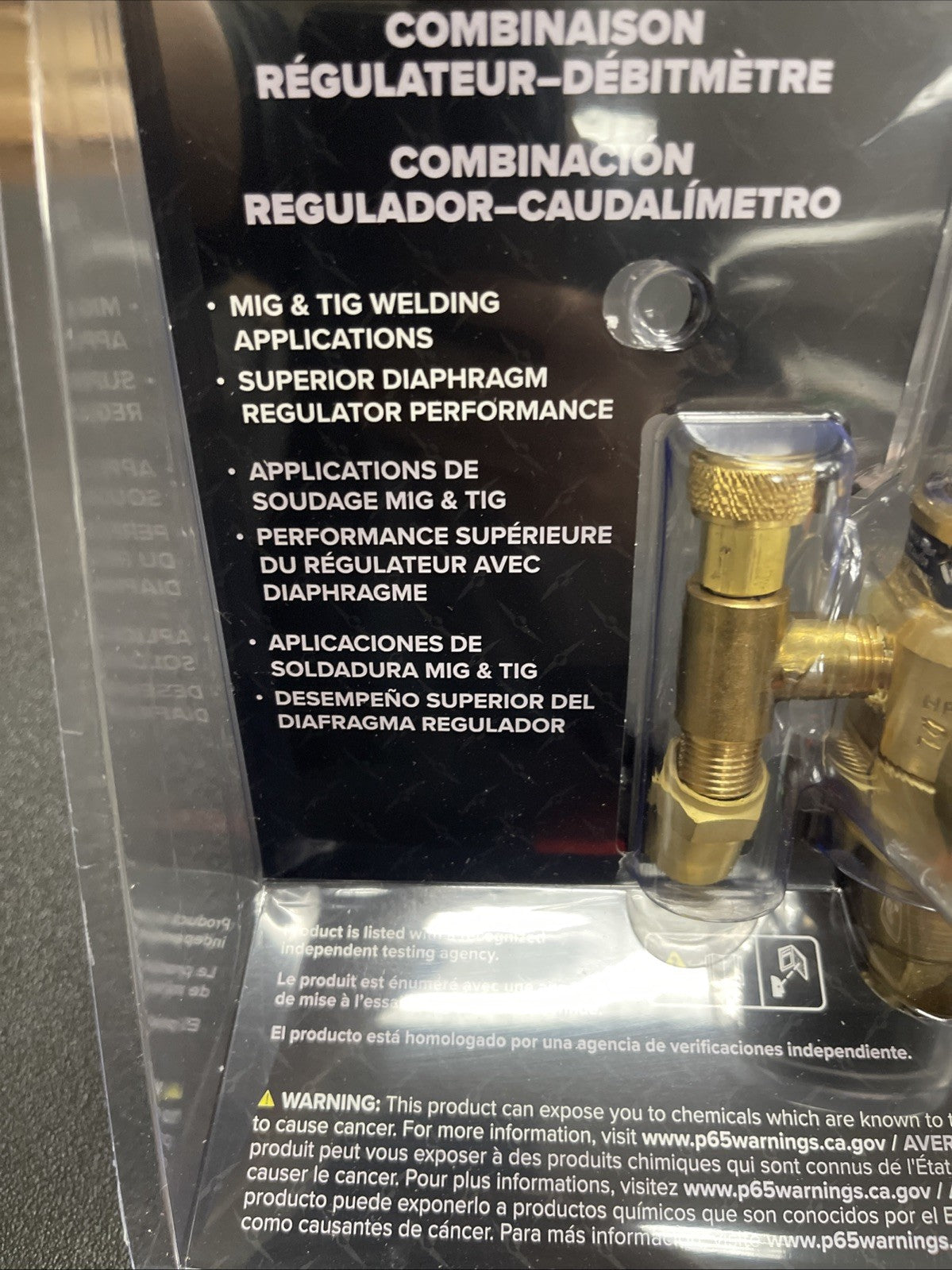 Weldmark Regulator, Flowmeter HRF2425-580 W/ 10' Hose (0781-3667)