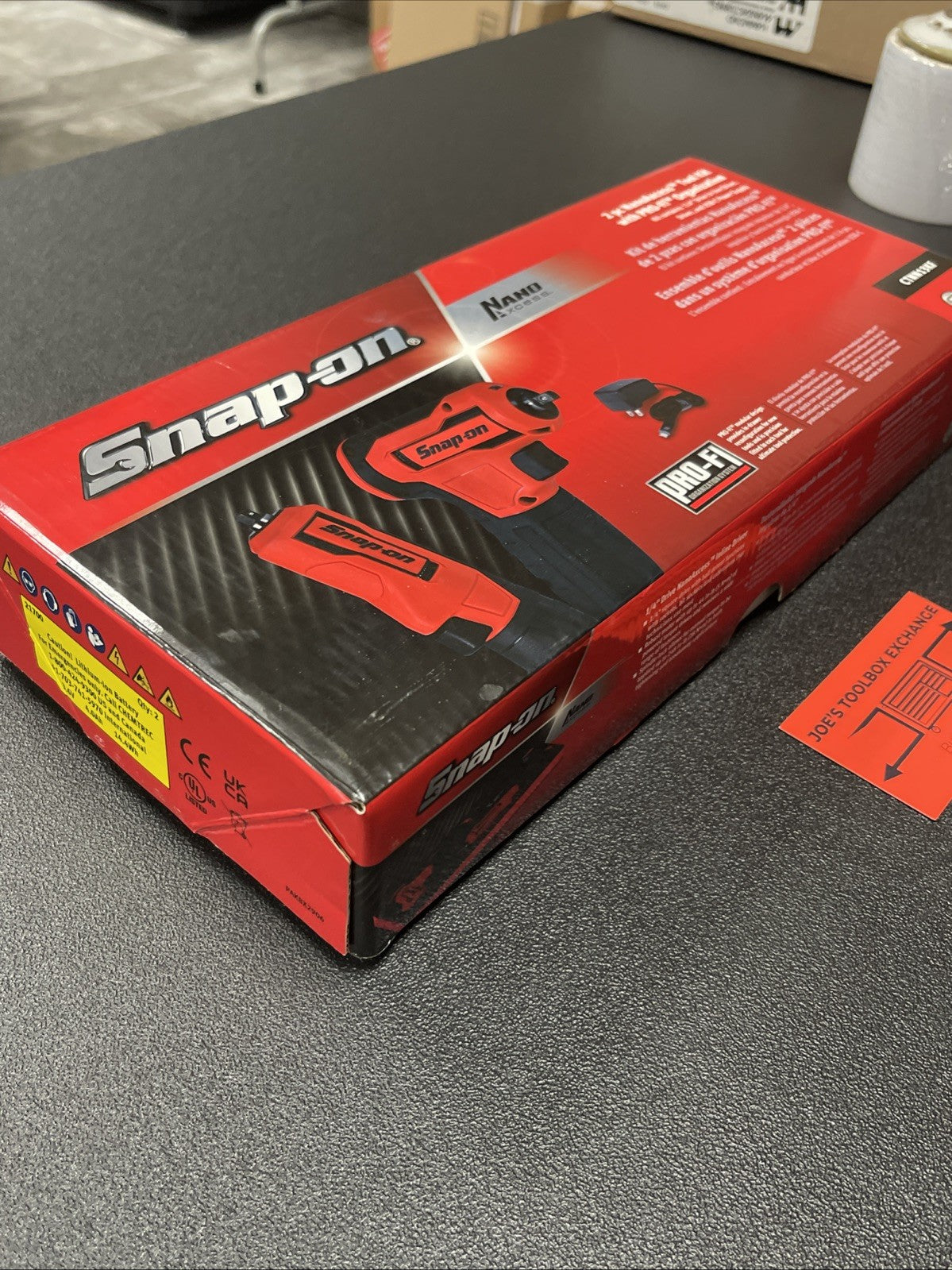 SNAP ON TOOLS NEW CTNN13KF Nano/Axcess Tool Kit RED  1/4" Drive 2Pc All Pieces