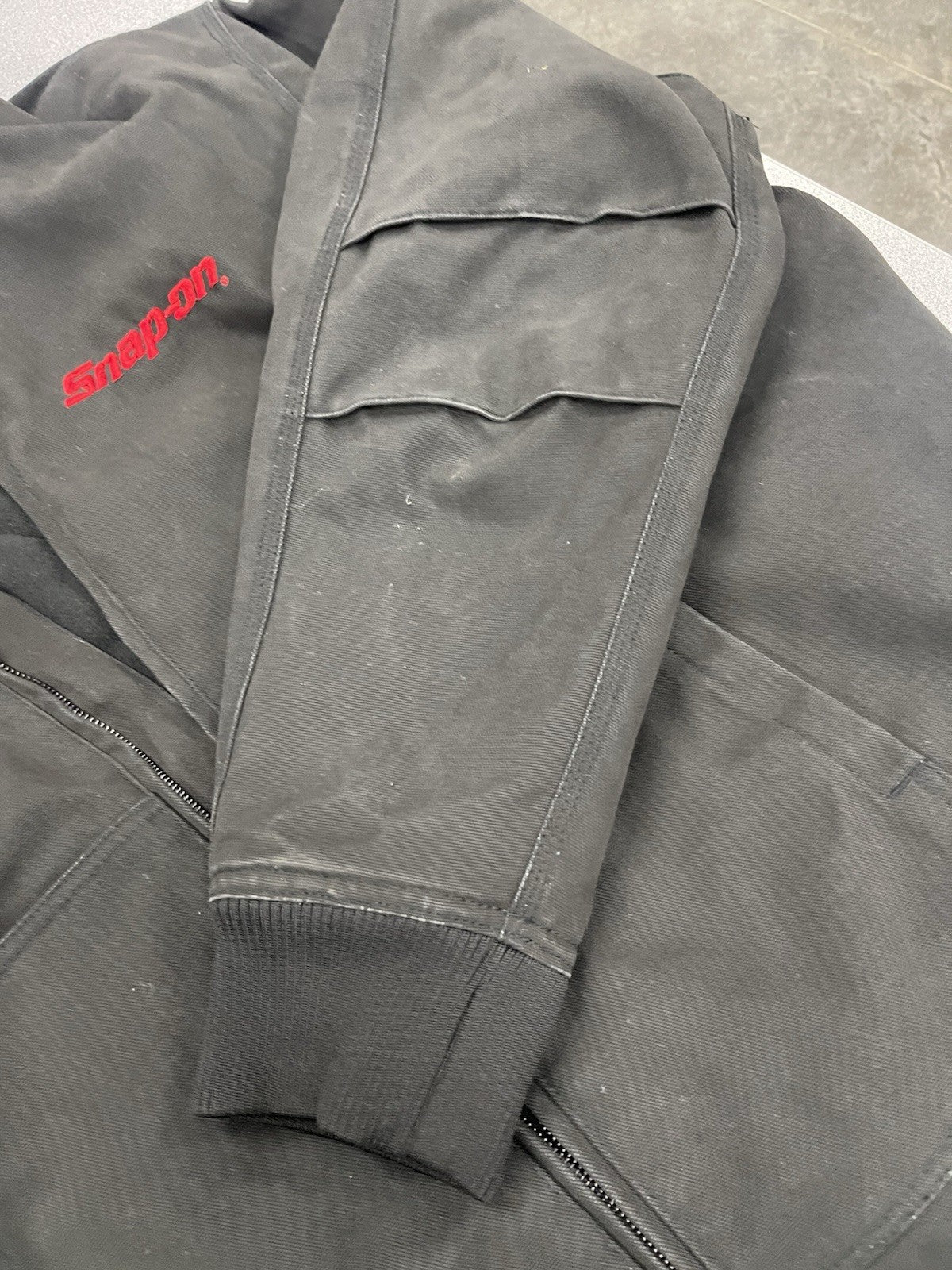 Snap On Tools Choko Jacket MENS Black Full Zip Winter Coat SIZE 2XL