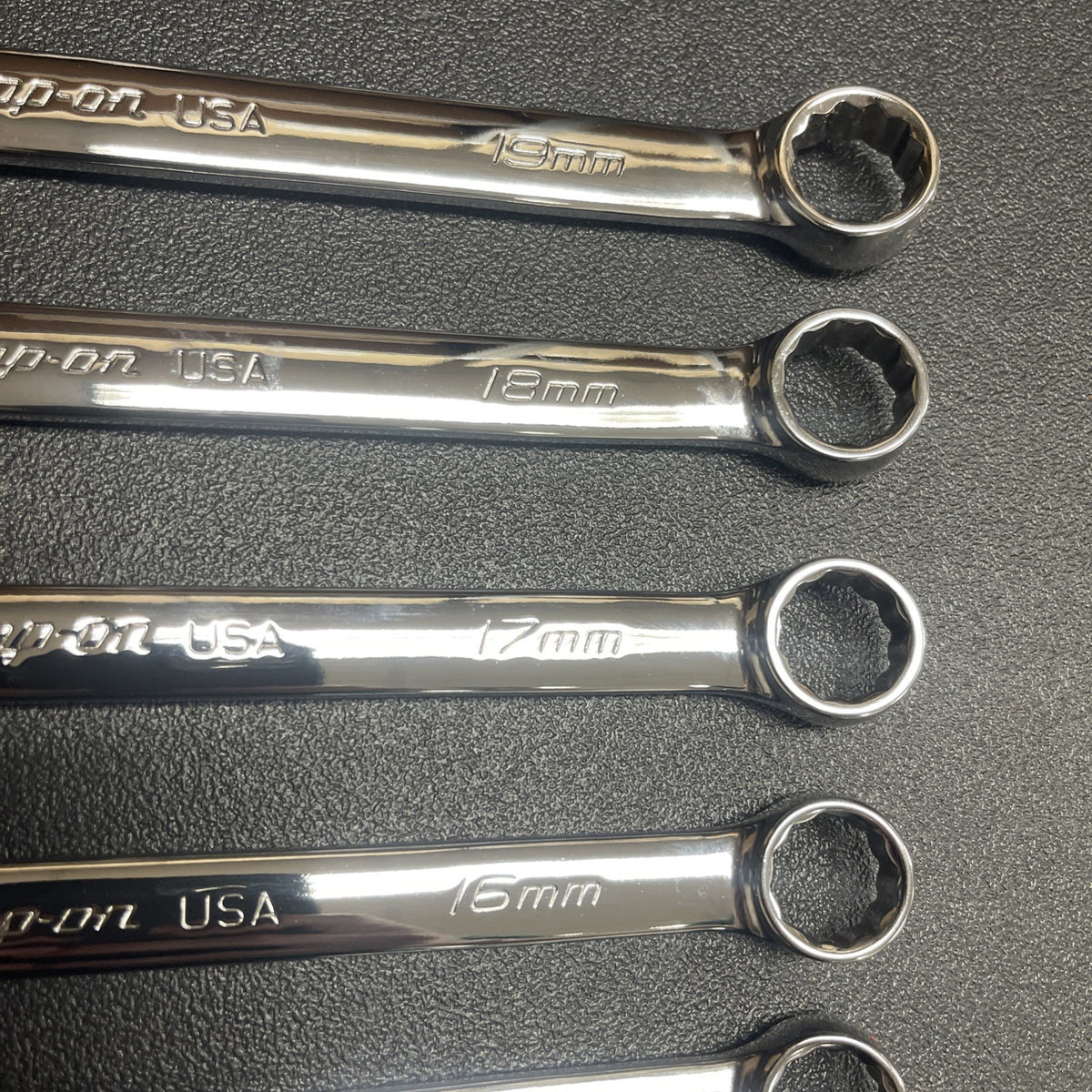 Snap-on Tools USA NEW 13pc Metric 12-Point FLANK DRIVE PLUS Wrench Set SOEXM713