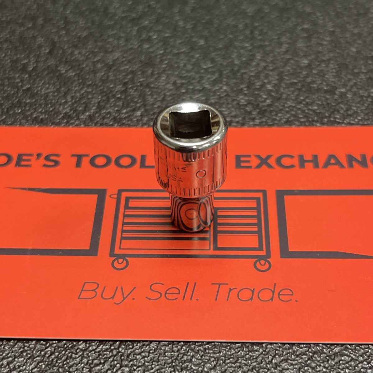 Snap-on Tools TMM5 1/4" Drive 6Pt Point 5mm Shallow Chrome Socket USA