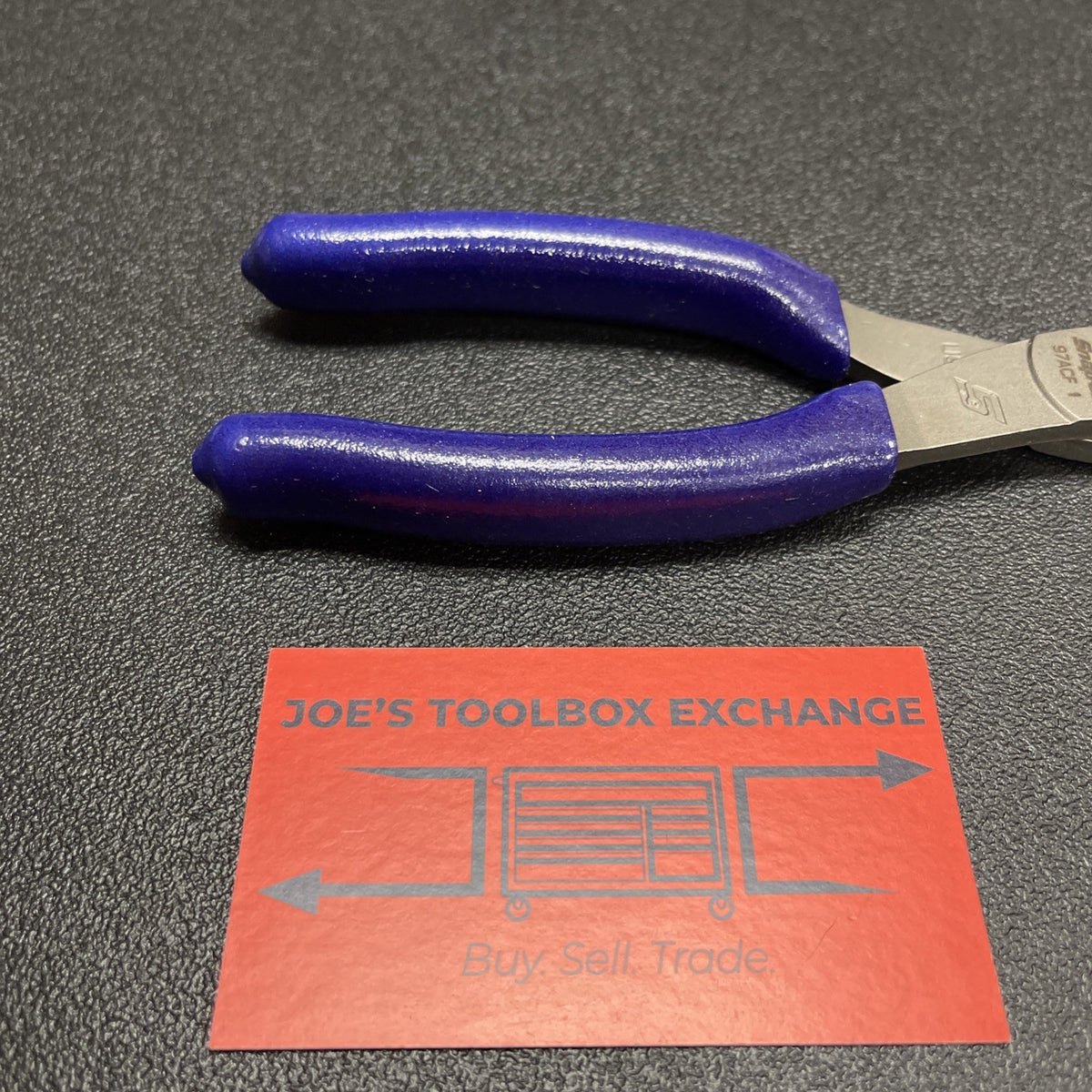 Snap-on Tool USA RARE 9" DARK PURPLE Talon Grip Needle Nose Pliers 97ACFDP 97ACF