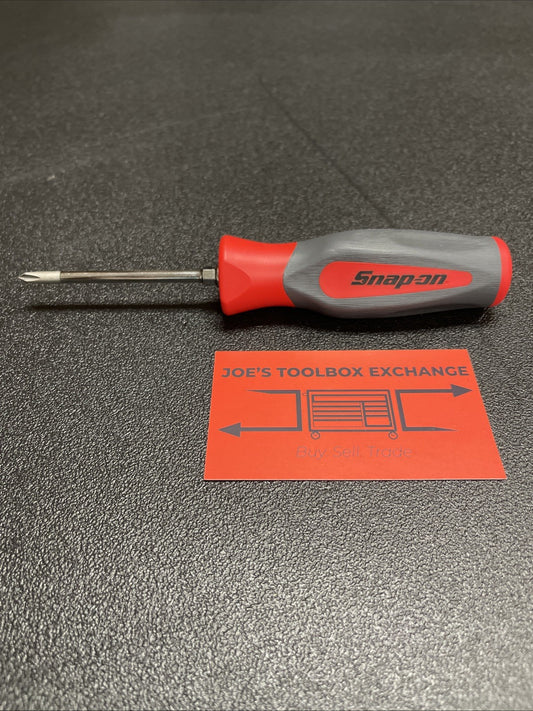 Snap-on Tools USA NEW RED Hard Handle #1 Phillips Head Screwdriver SHDP31IR