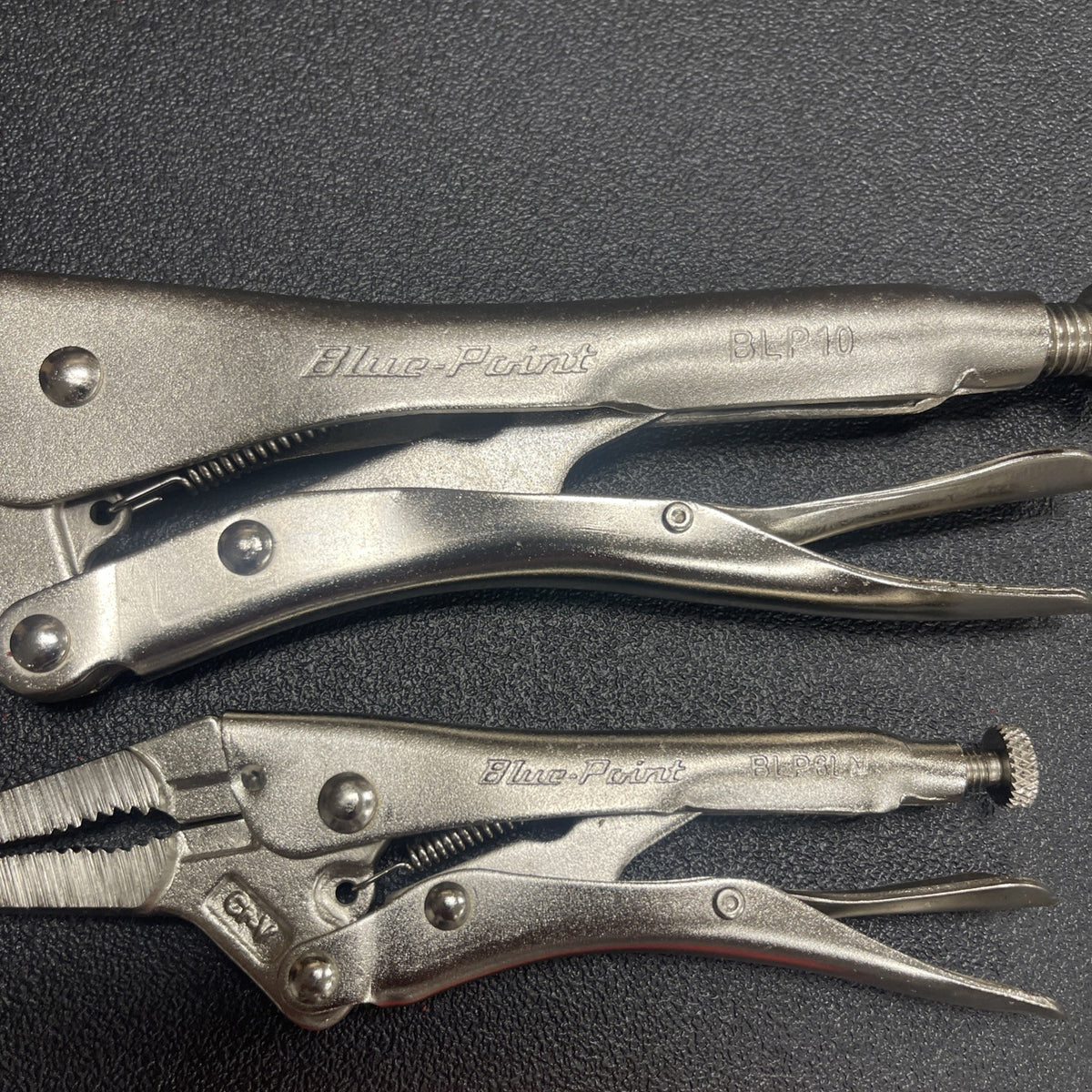 Blue-Point Tools NEW 2 Piece Locking Pliers Lot Set BLP6LN BLP10