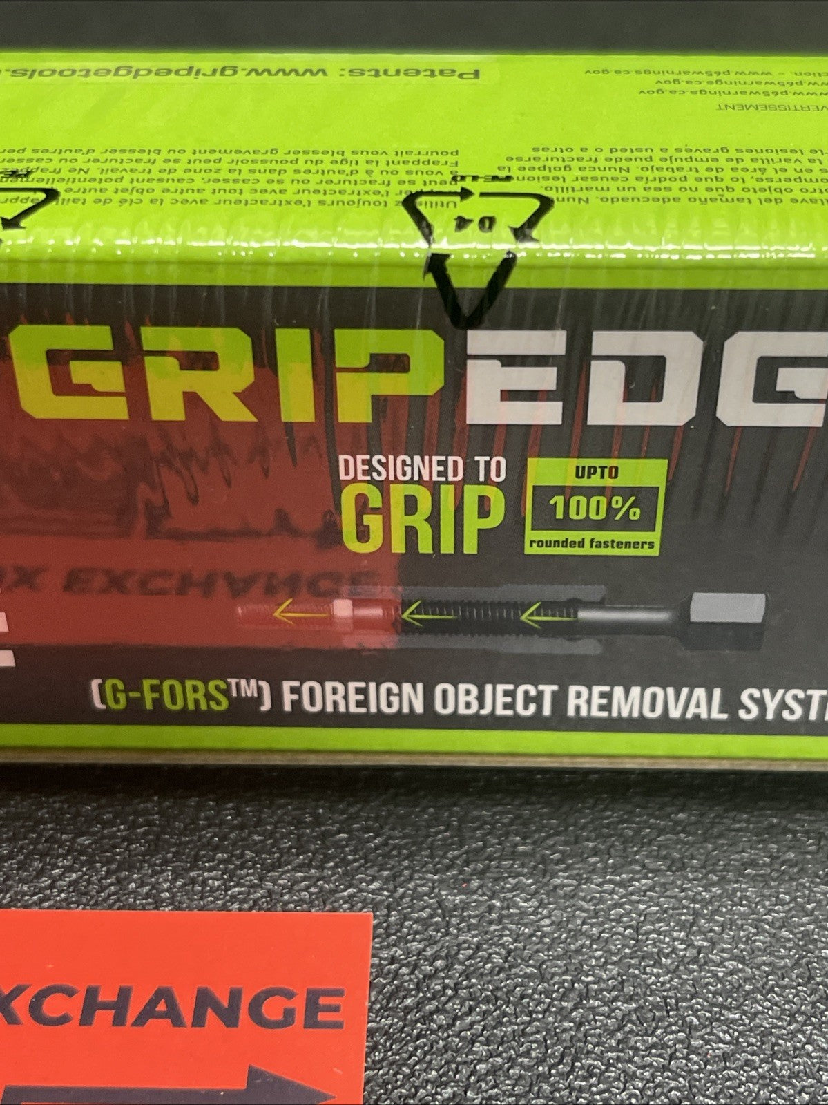 Gripedge XAM9S 9 Pc 1/4" Dr Metric RPT  Socket Extractor Set Grip Edge XAM9S