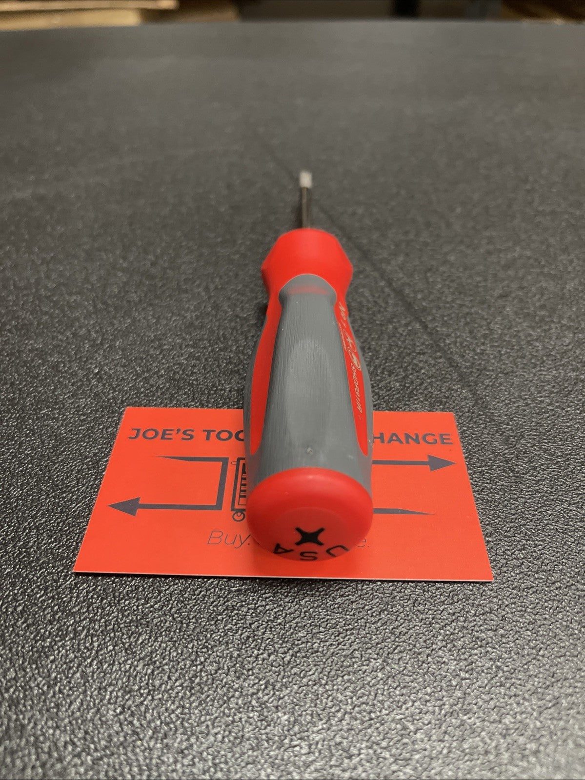Snap-on Tools USA NEW RED Hard Handle #1 Phillips Head Screwdriver SHDP31IR