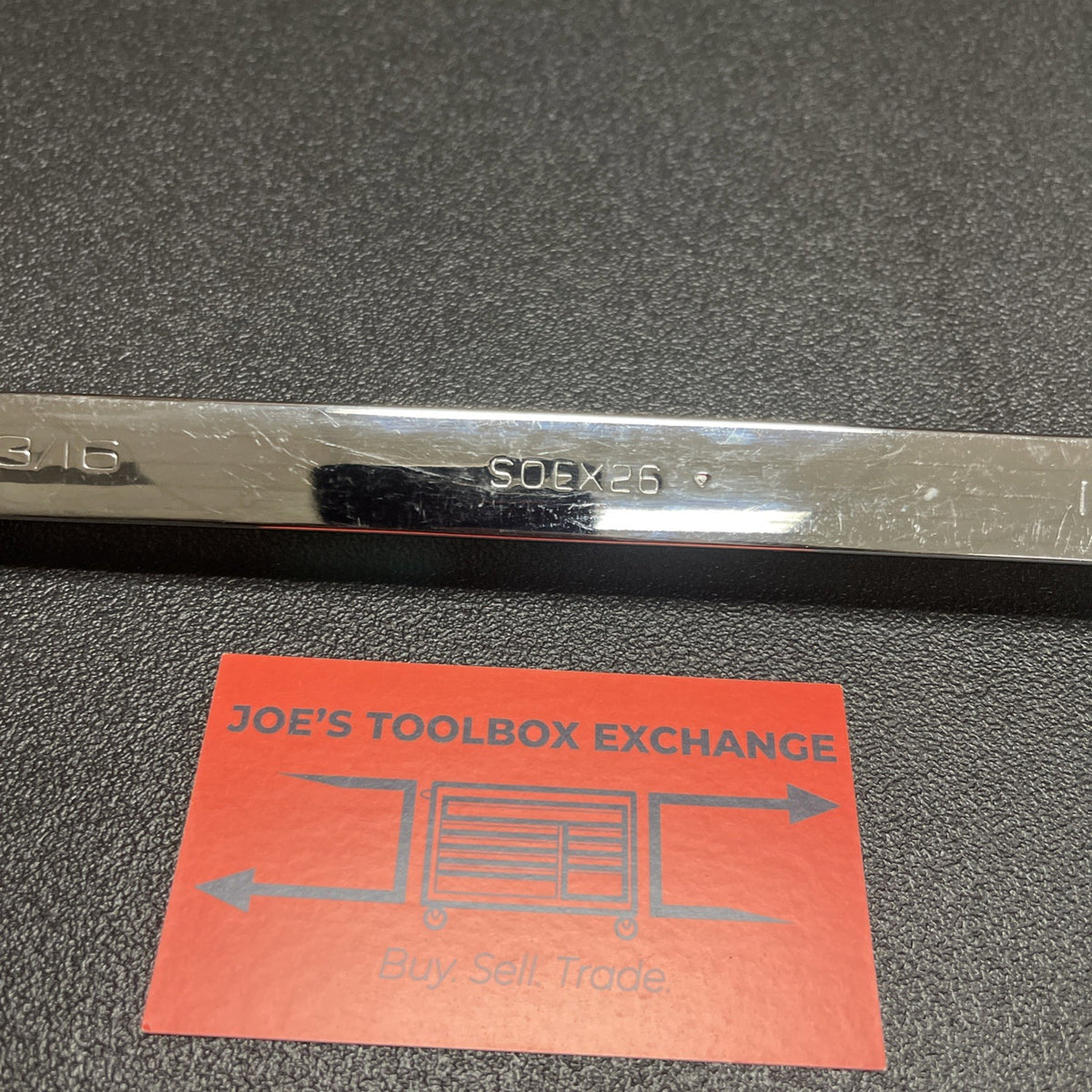 Snap-on Tools  13/16" SAE FLANK DRIVE PLUS 12 Pt Combo Wrench SOEX26 USA