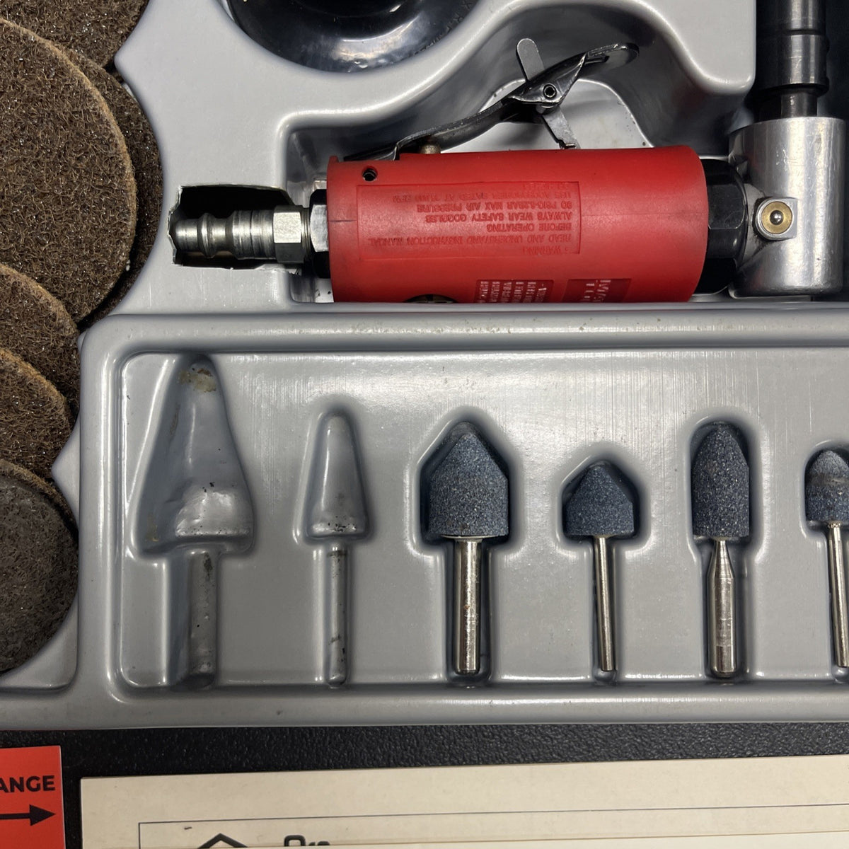 MATCO RL305A Mini Right Angle Air Die Grinder Kit
