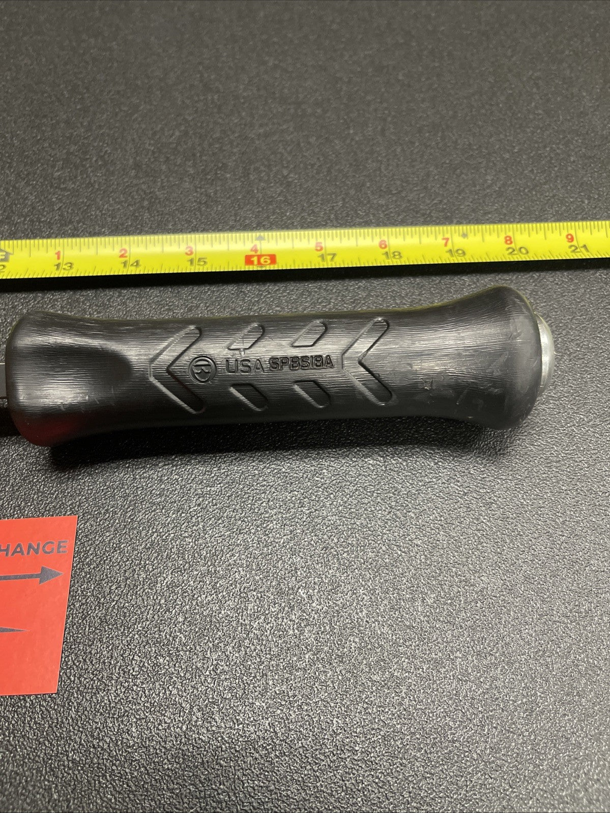 Snap-on Tools USA BLACK 18" Length Steel Striking Pry Bar SPBS18A