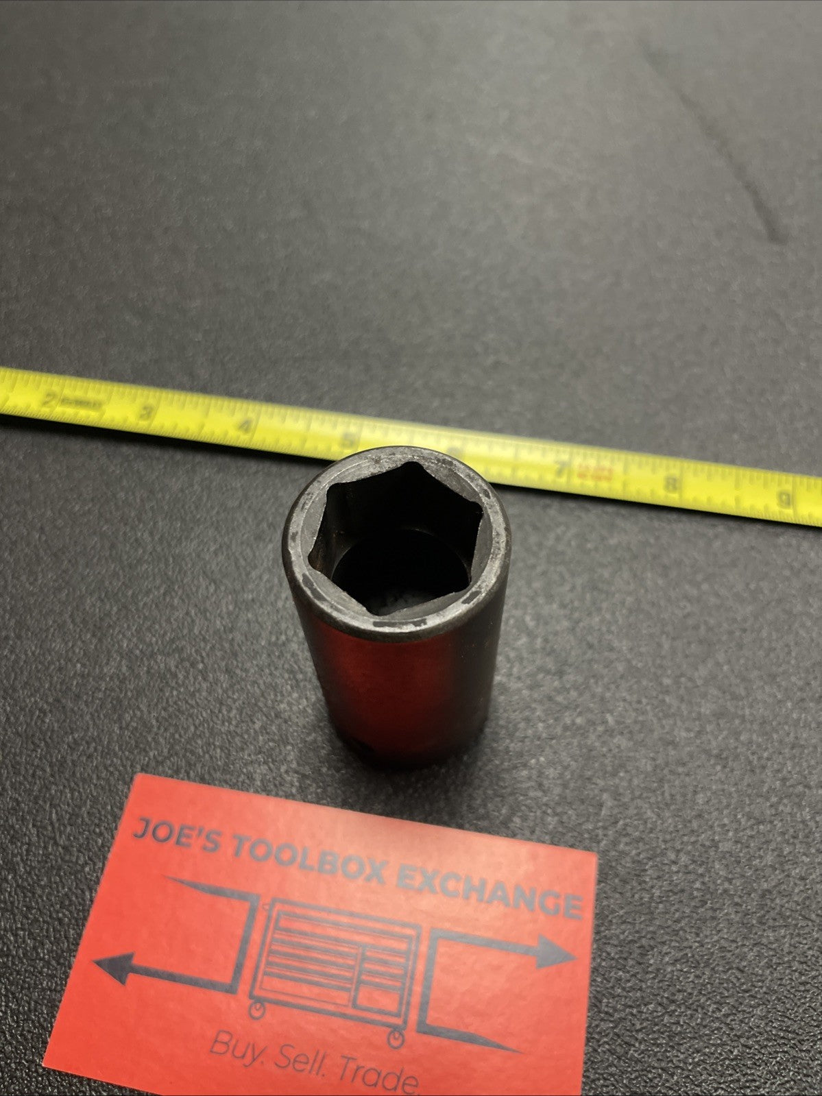 Snap-on Tools 1/2" Drive 6-POINT Metric 23mm SEMI-DEEP Impact Socket IMMS230