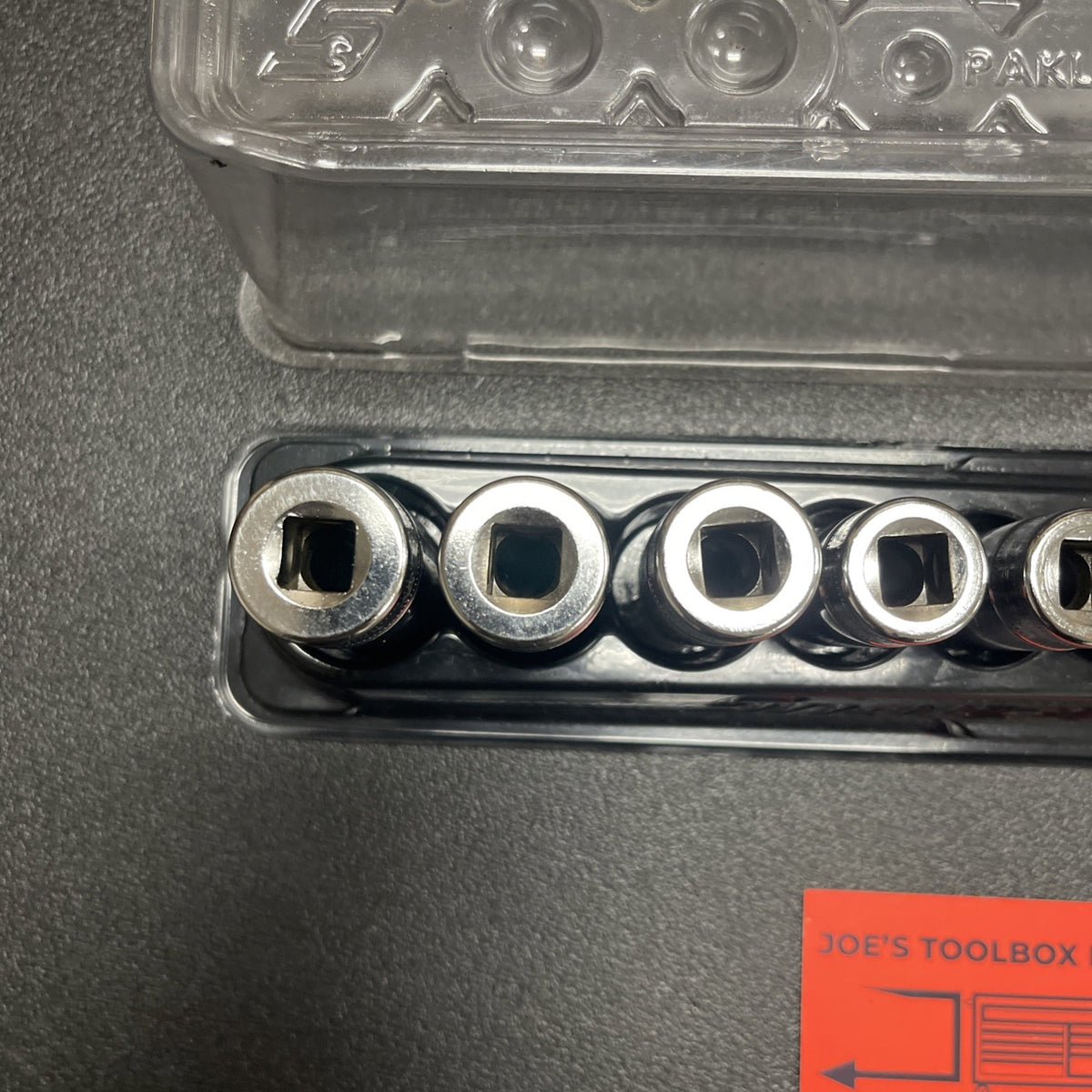 Snap-on MINT! 212SFSMY 12 Piece Metric Deep Socket Set