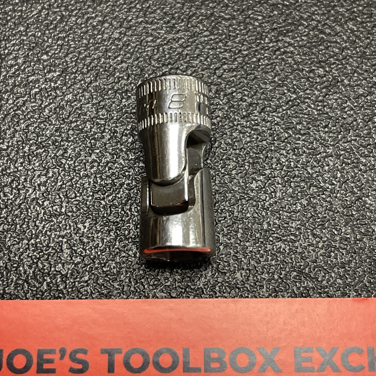 Snap-On Tools USA 1/4" Drive 8mm Metric 6PT Chrome Swivel Socket TMUSM8A