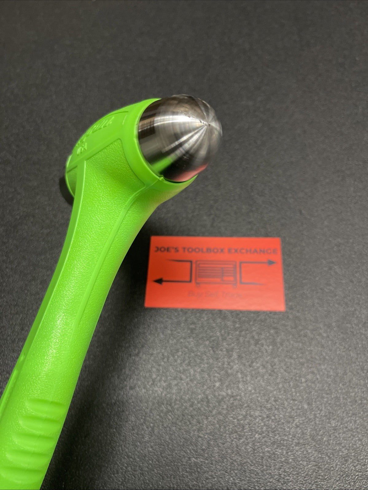 Snap-on Tools USA NEW 24oz/680g GREEN Soft Grip Dead Blow Hammer HBBD24G