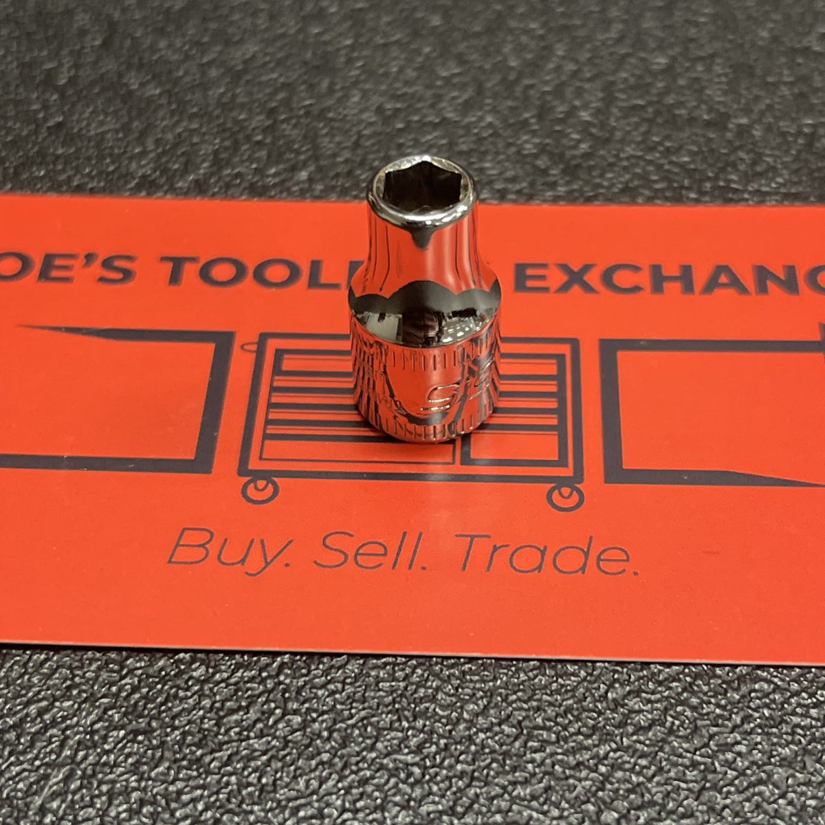 Snap-On Tools USA TMM5.5  1/4" Drive 5.5mm 6pt Point Shallow Chrome Socket Nice