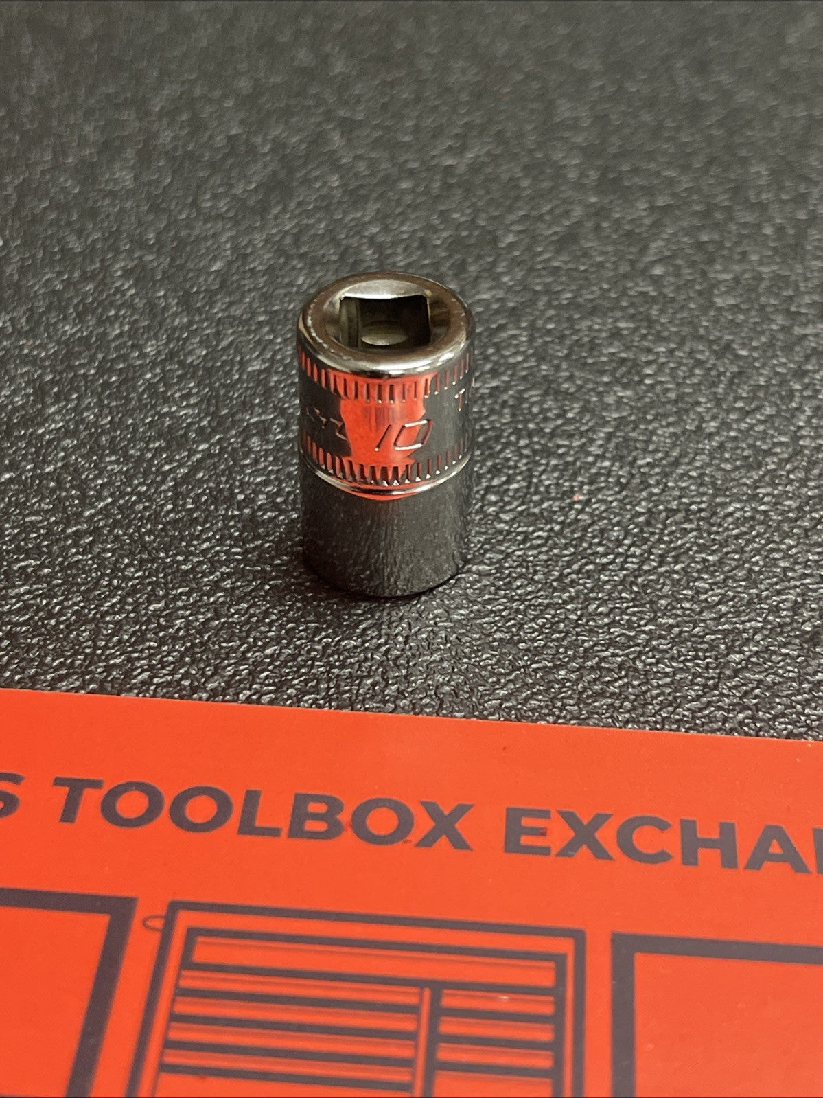 Snap-on Tools USA NEW 1/4" Drive 10mm Metric Shallow 12 POINT Socket TMMD10