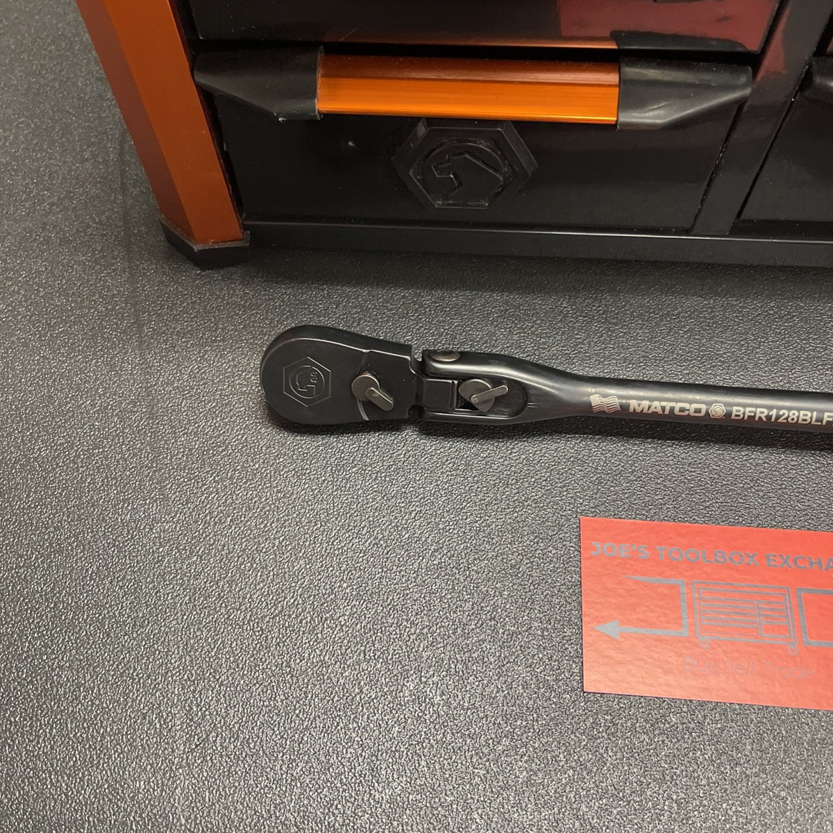 Matco NEW 3/8” Dr. Flex Head Ratchet BFR128BLFx BFR128BLFSG GRAY 12-1/2” 88