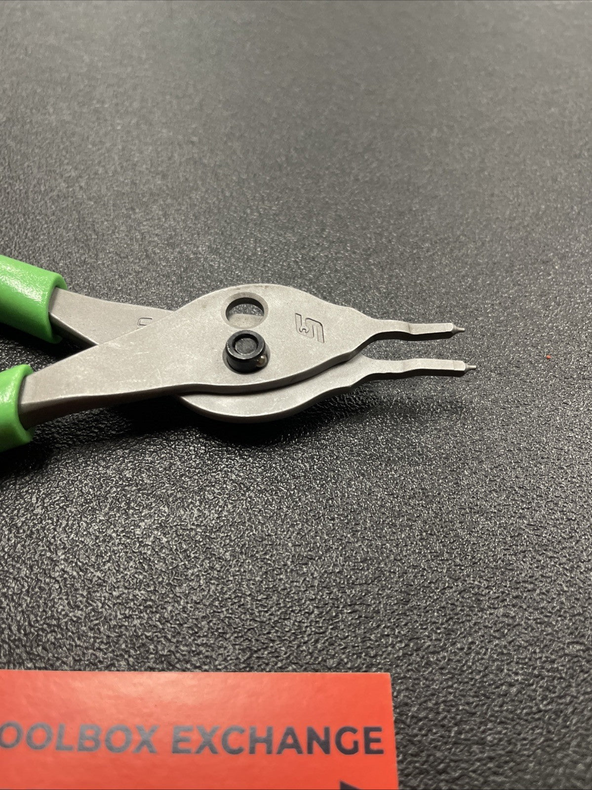 Snap-on Tools USA NEW Style GREEN .038 Straight Tip Snap Ring Pliers SRPCR3800G