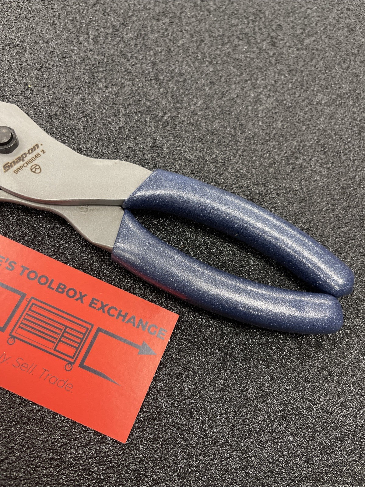 Snap-on Tools USA NEW POWER BLUE 45° Tip .090 Snap Ring Pliers SRPCR9045